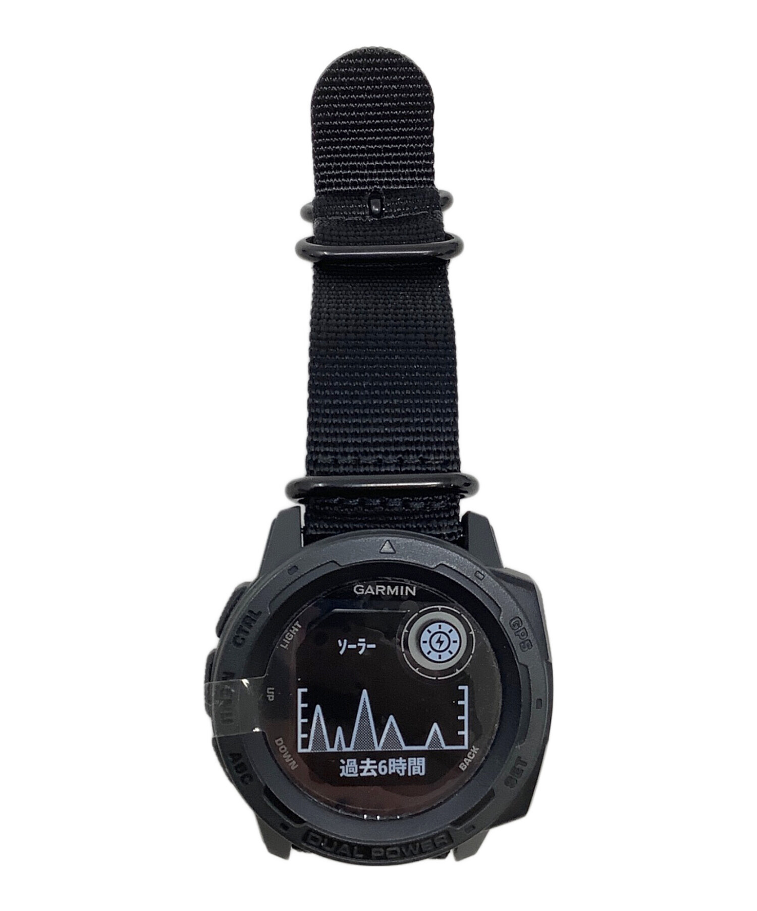 服/ファッション GARMIN INSTINCT DUAL POWER 中古・古着通販】GARMIN (ガーミン) Instinct Dual Power 腕時計