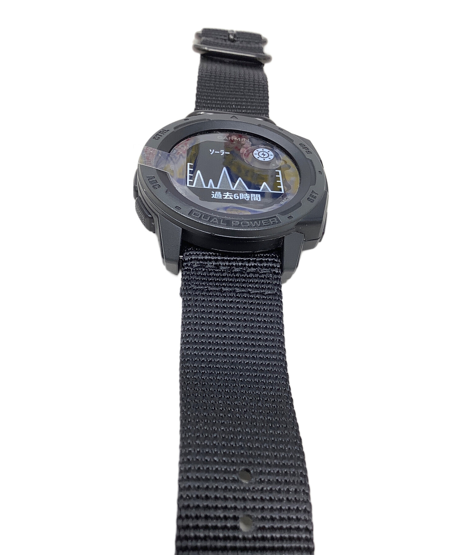 服/ファッション GARMIN INSTINCT DUAL POWER 中古・古着通販】GARMIN (ガーミン) Instinct Dual Power 腕時計