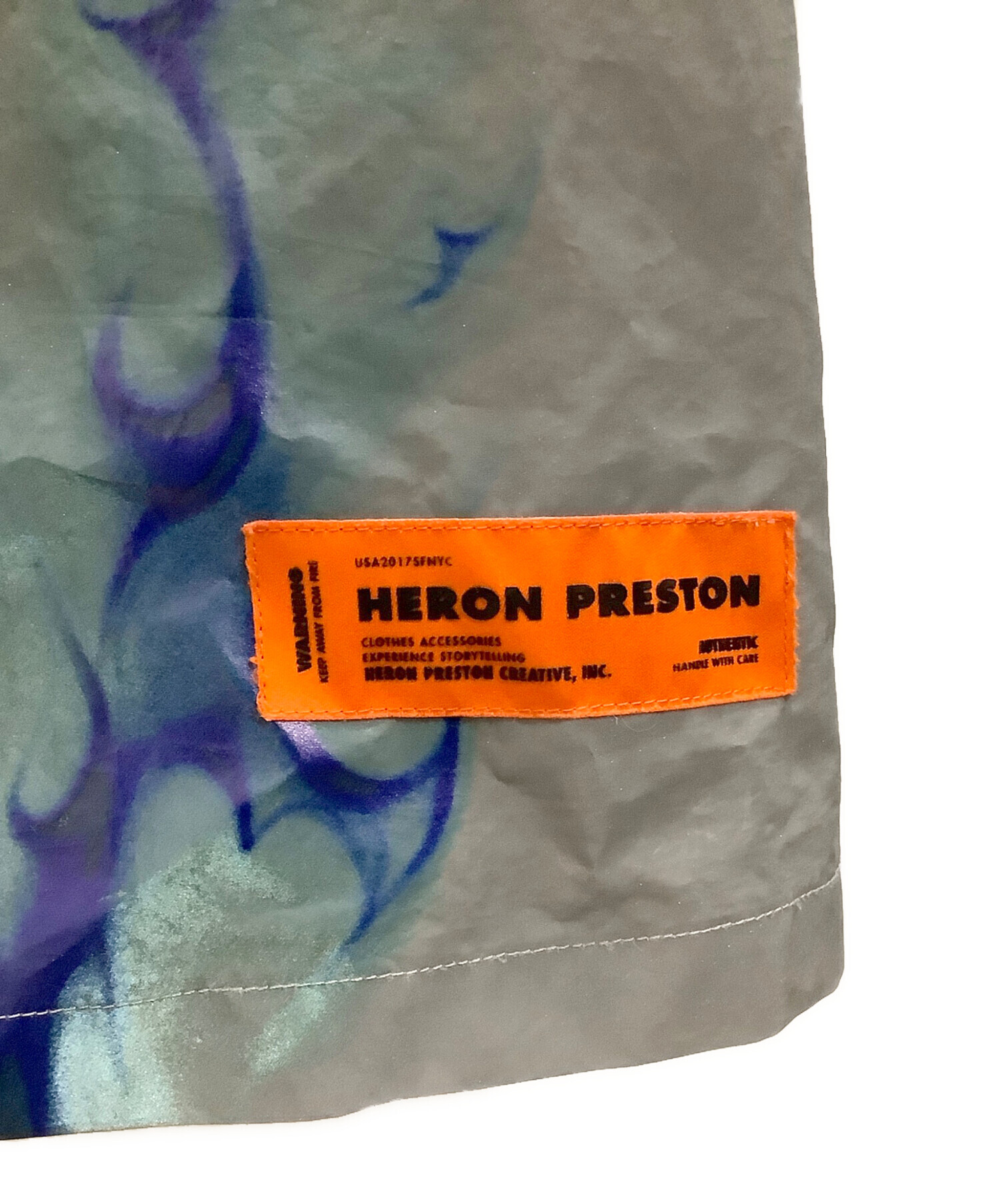 中古・古着通販】HERON PRESTON (ヘロンプレストン) 半袖シャツ HERON