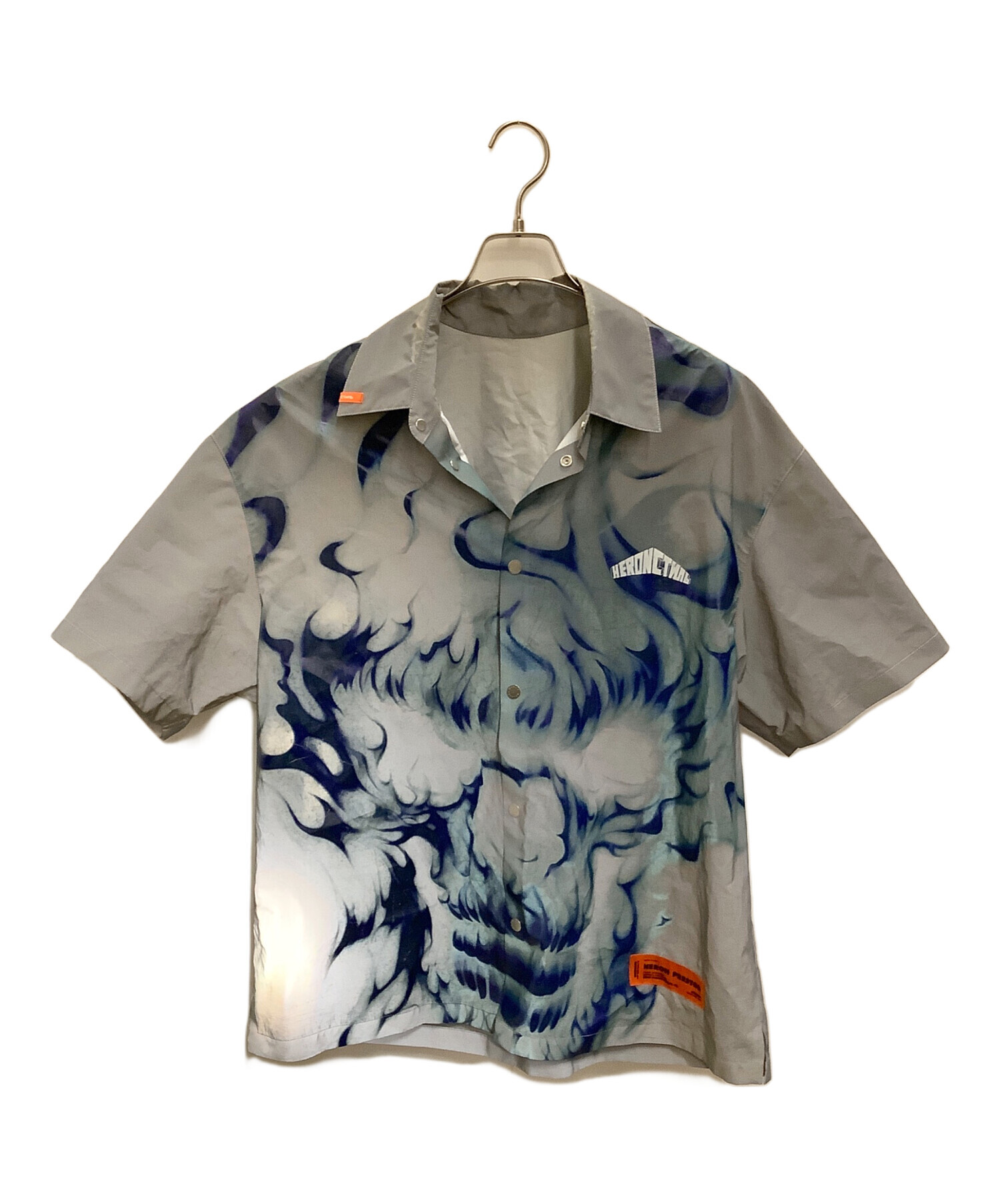 HERON PRESTON メッシュシャツ XL【激レア】 HERON PRESTON メッシュシャツ XL【激レア】 HERON PRESTON メッシュ
