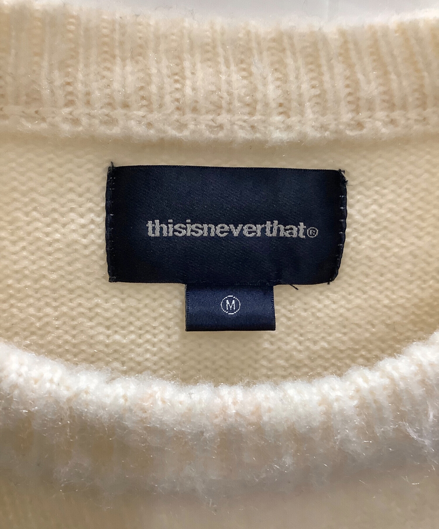中古・古着通販】thisisneverthat (ディスイズネバーザット) セーター