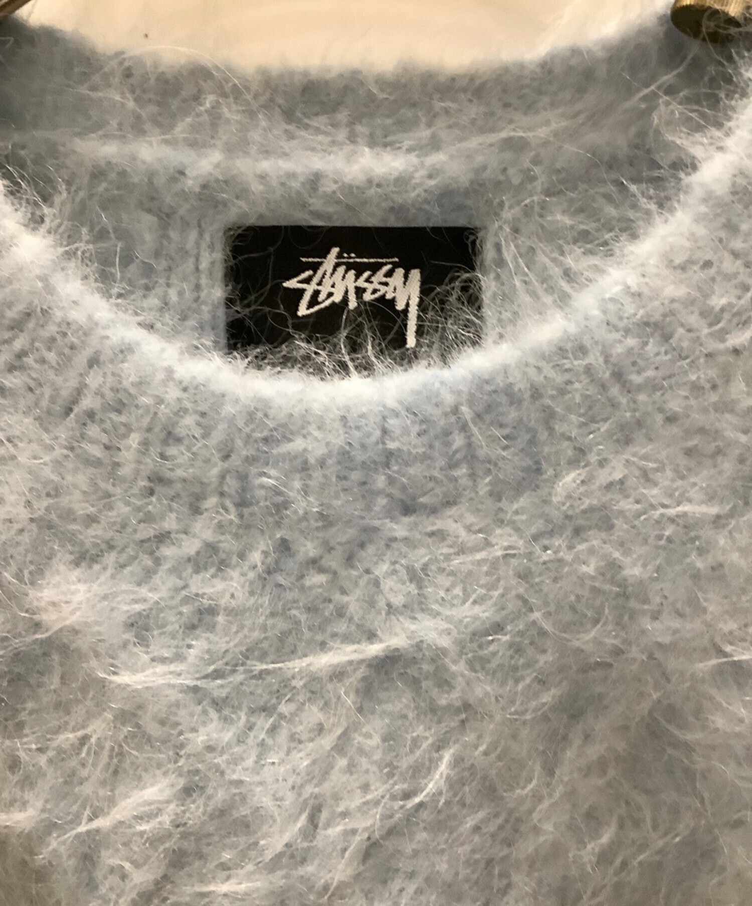 中古・古着通販】stussy (ステューシー) Fuzzy Lattice Crewセーター 