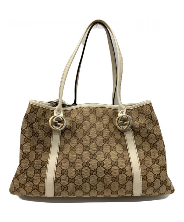 中古・古着通販】GUCCI (グッチ) トートバッグ ブラウン｜ブランド