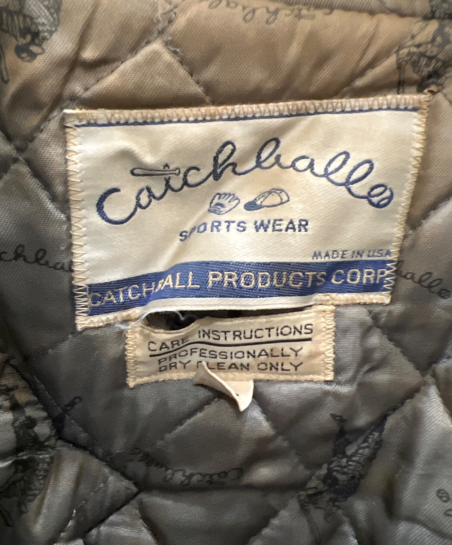 中古・古着通販】CATCH BALL (キャッチボール) スタジャン CATCH BALL