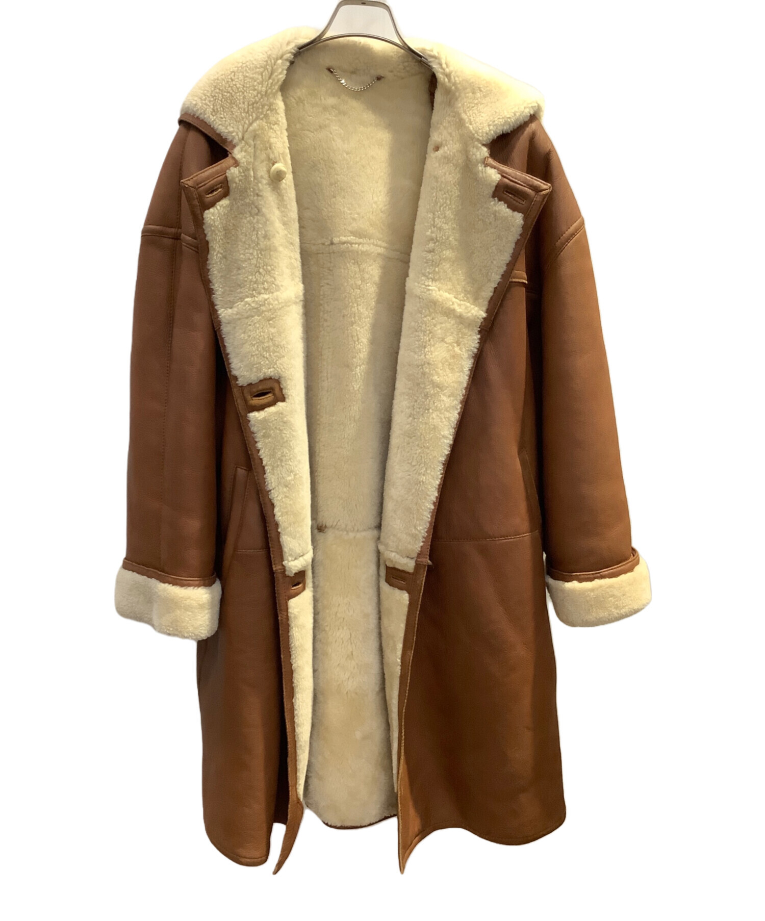 中古・古着通販】MaxMara (マックスマーラ) ムートンコート MaxMara 