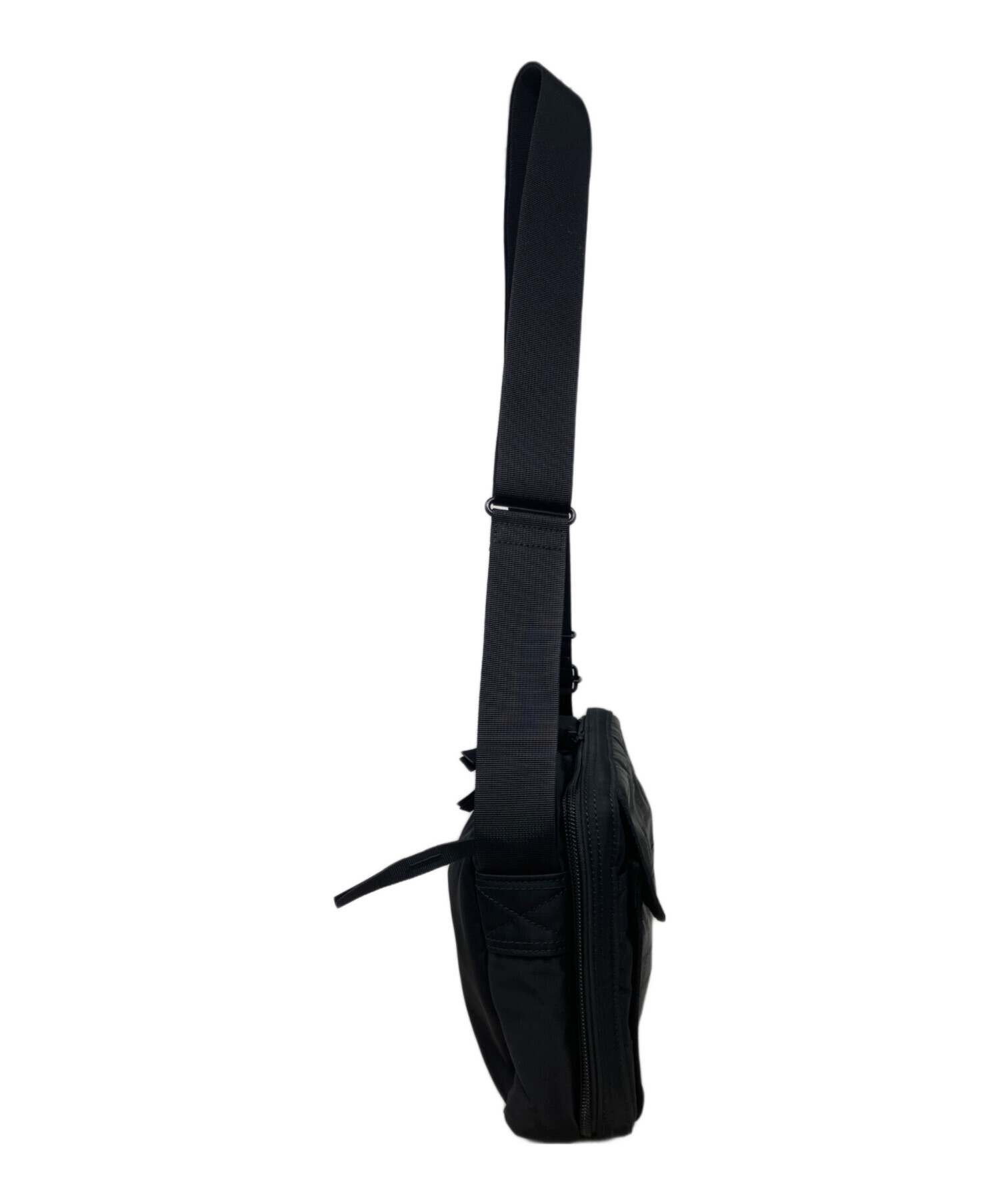 中古・古着通販】PORTER (ポーター) ショルダーバッグ BLACK PATTERN 