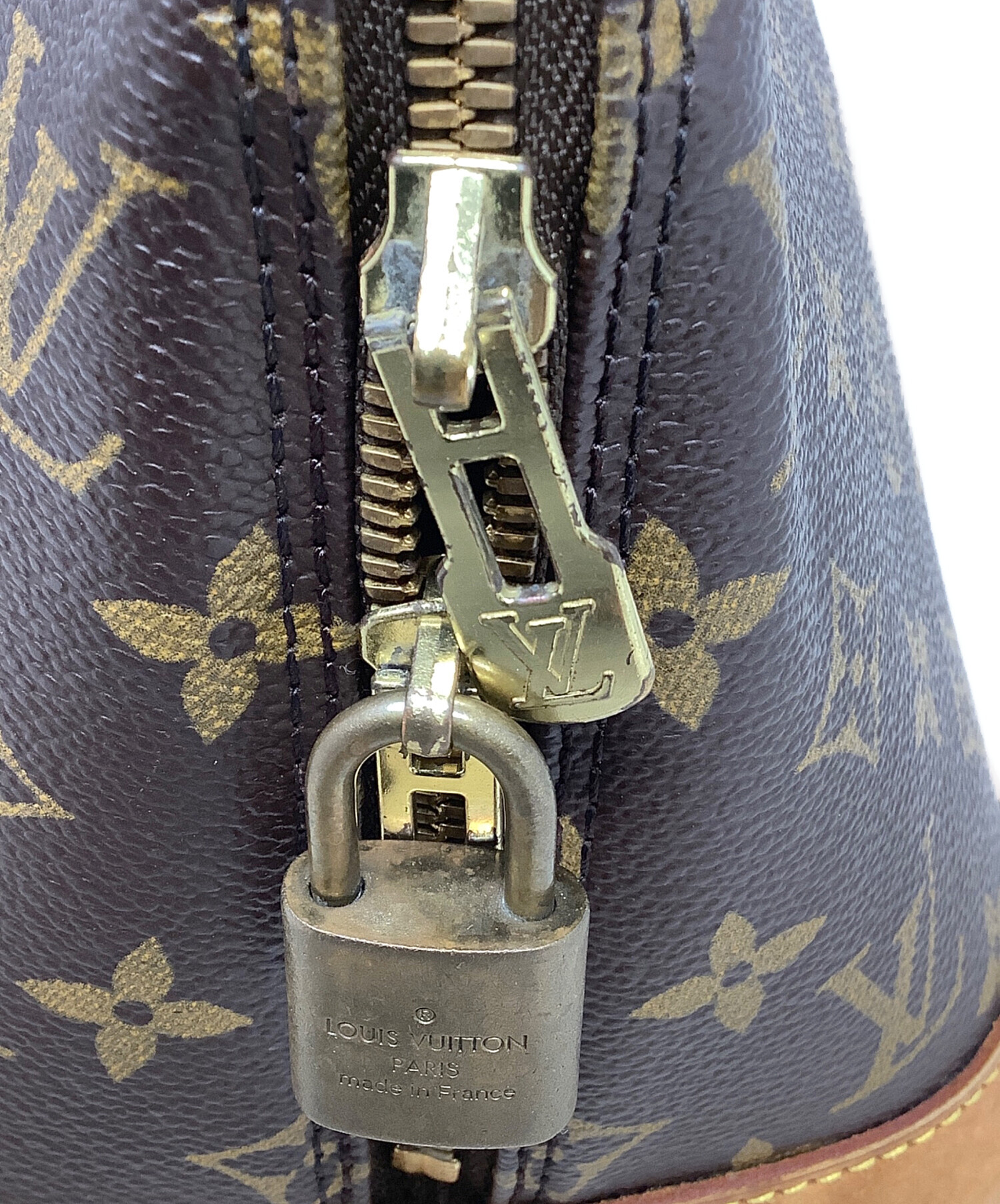 LOUIS VUITTON M51130 モノグラム アルマ ハンドバッグ ルイヴィトン 