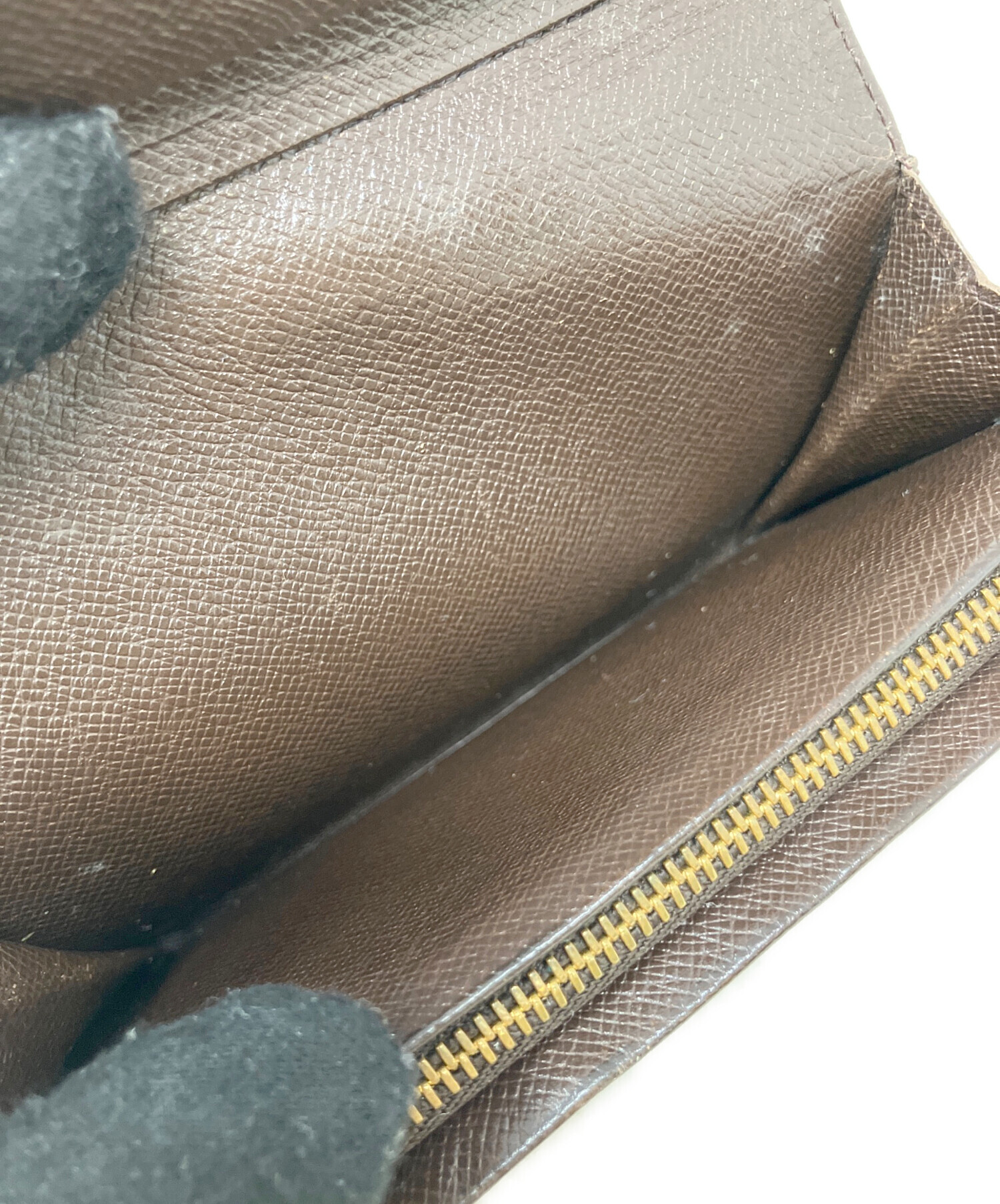 ダミエ ルイヴィトン 二つ折り財布 used 中古・古着通販】LOUIS VUITTON (ルイ ヴィトン) ダミエ 2つ折り財布