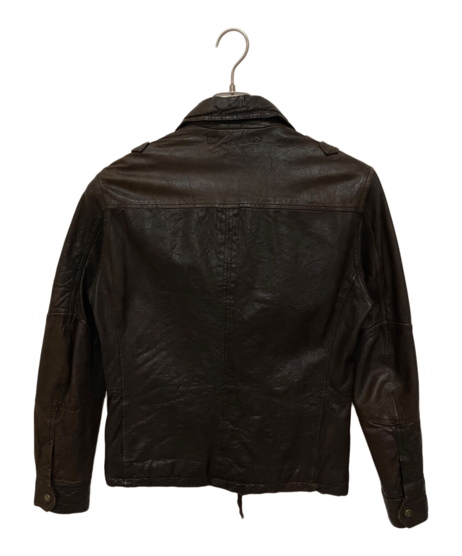 中古・古着通販】AVIREX (アヴィレックス) ラムレザージャケット