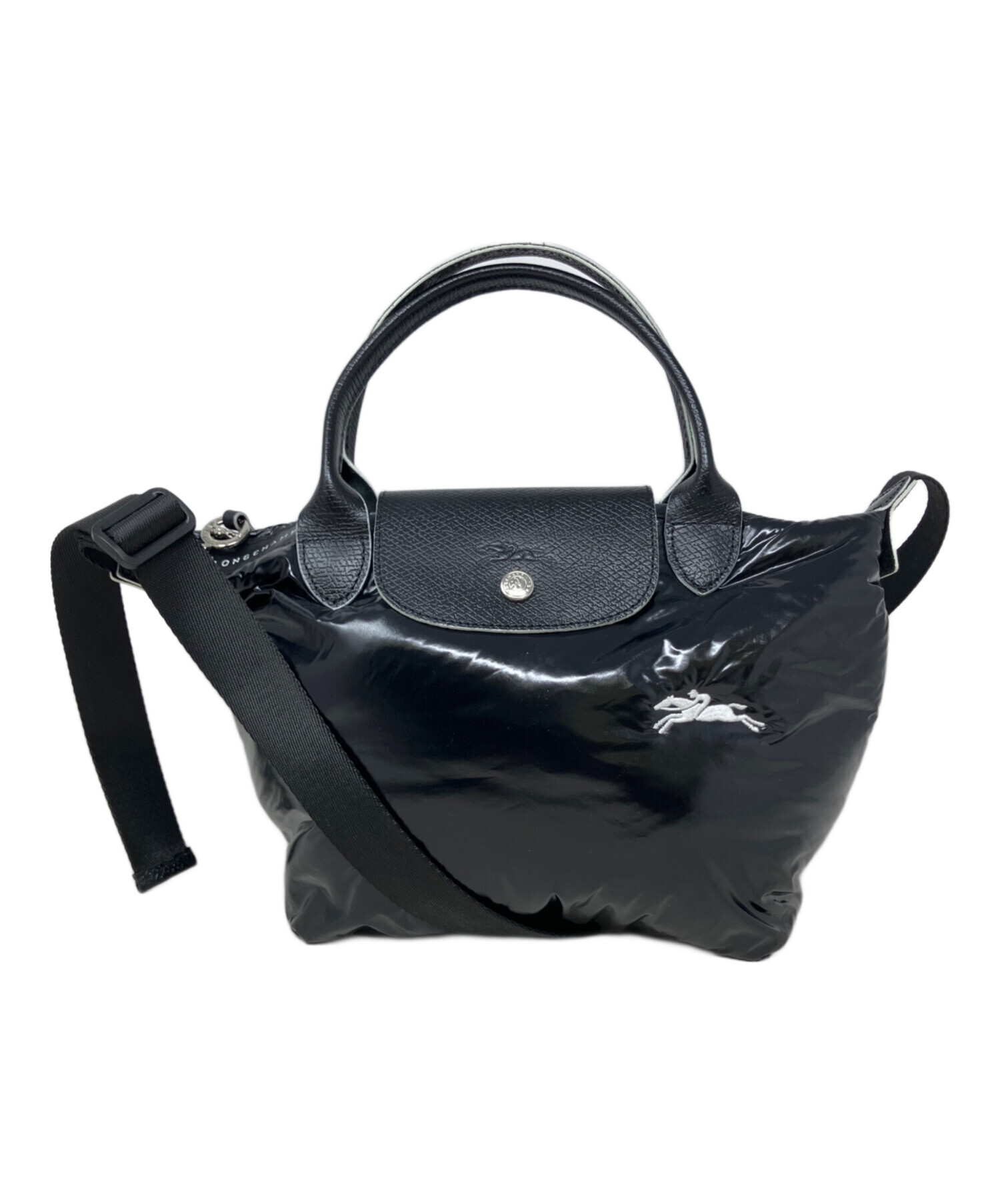 中古・古着通販】LONGCHAMP (ロンシャン) 2WAYショルダーバッグ 