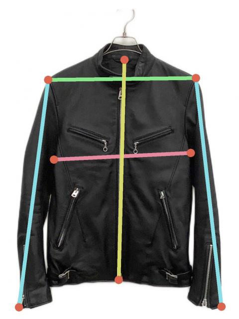 中古・古着通販】JACKROSE (ジャックローズ) レザーライダース