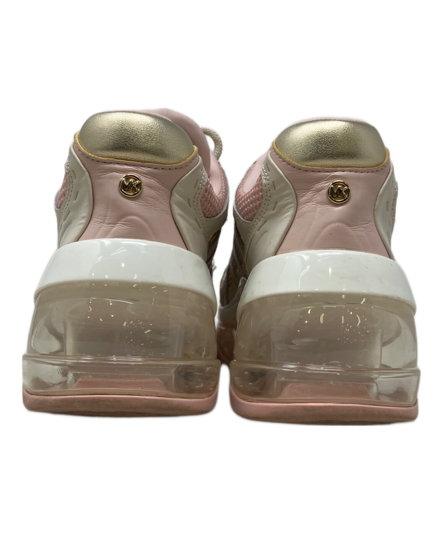 Michael Kors マイケルコース ピンク ゴールド スニーカー 6.5 Michael Kors マイケルコース ピンク ゴールド スニーカー 6.5