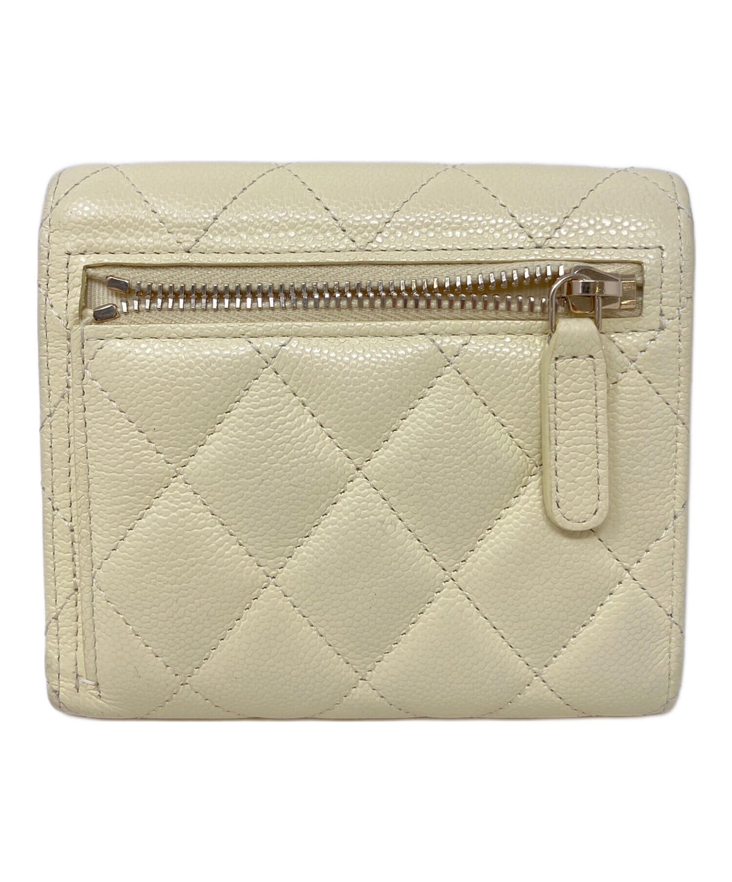 中古・古着通販】CHANEL (シャネル) 3つ折り財布 CHANEL（シャネル 