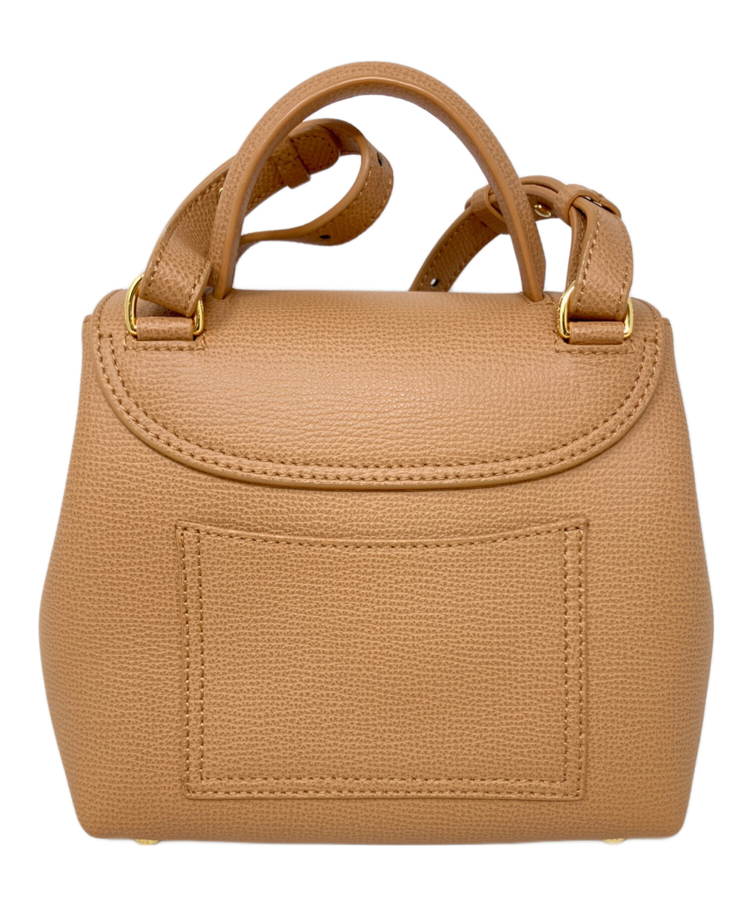 POLENE ショルダーバッグ ブラウン POLÈNE ブラウンショルダーバッグ