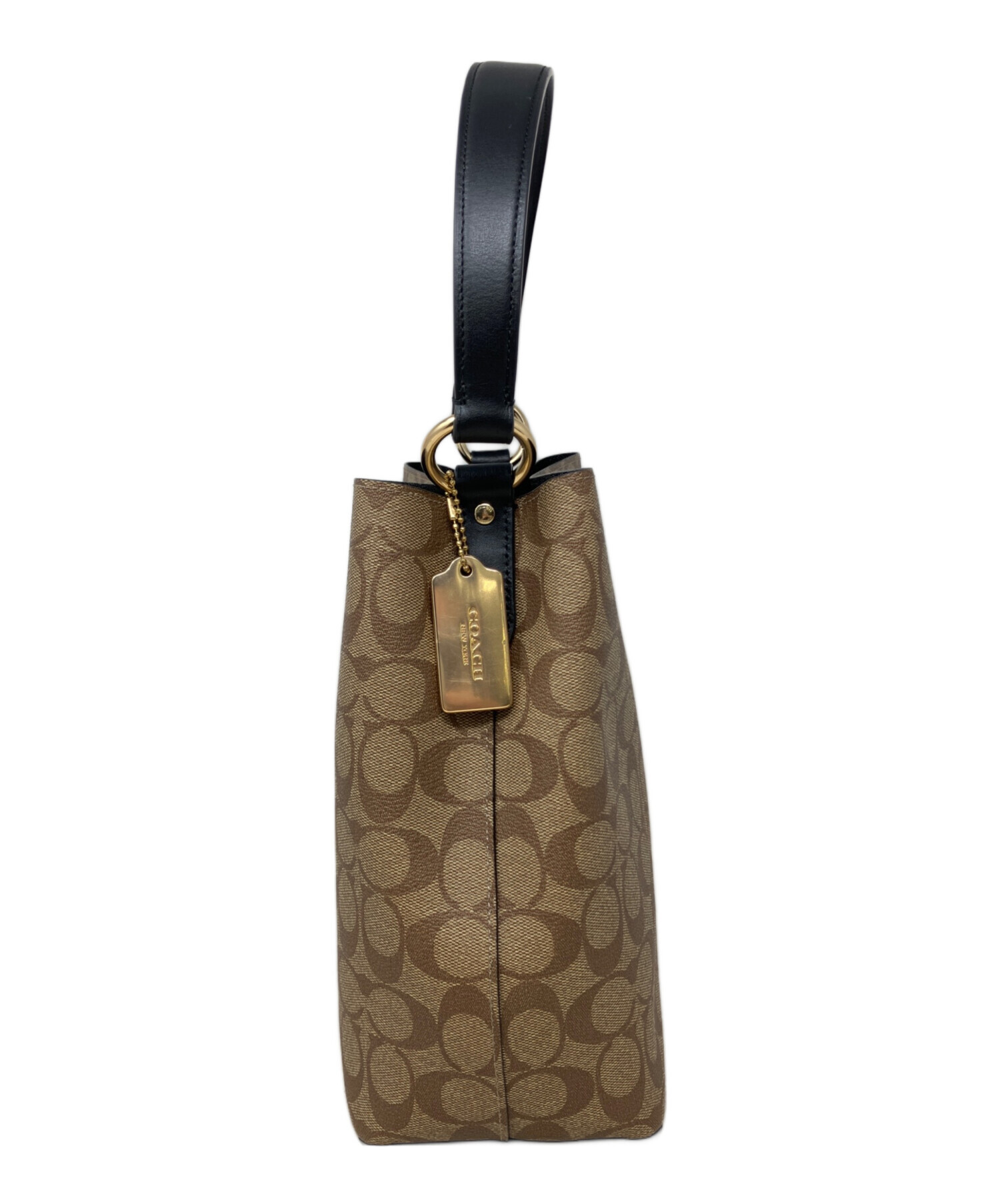 COACH モリーバゲットバッグ シグネチャー 【公式通販】