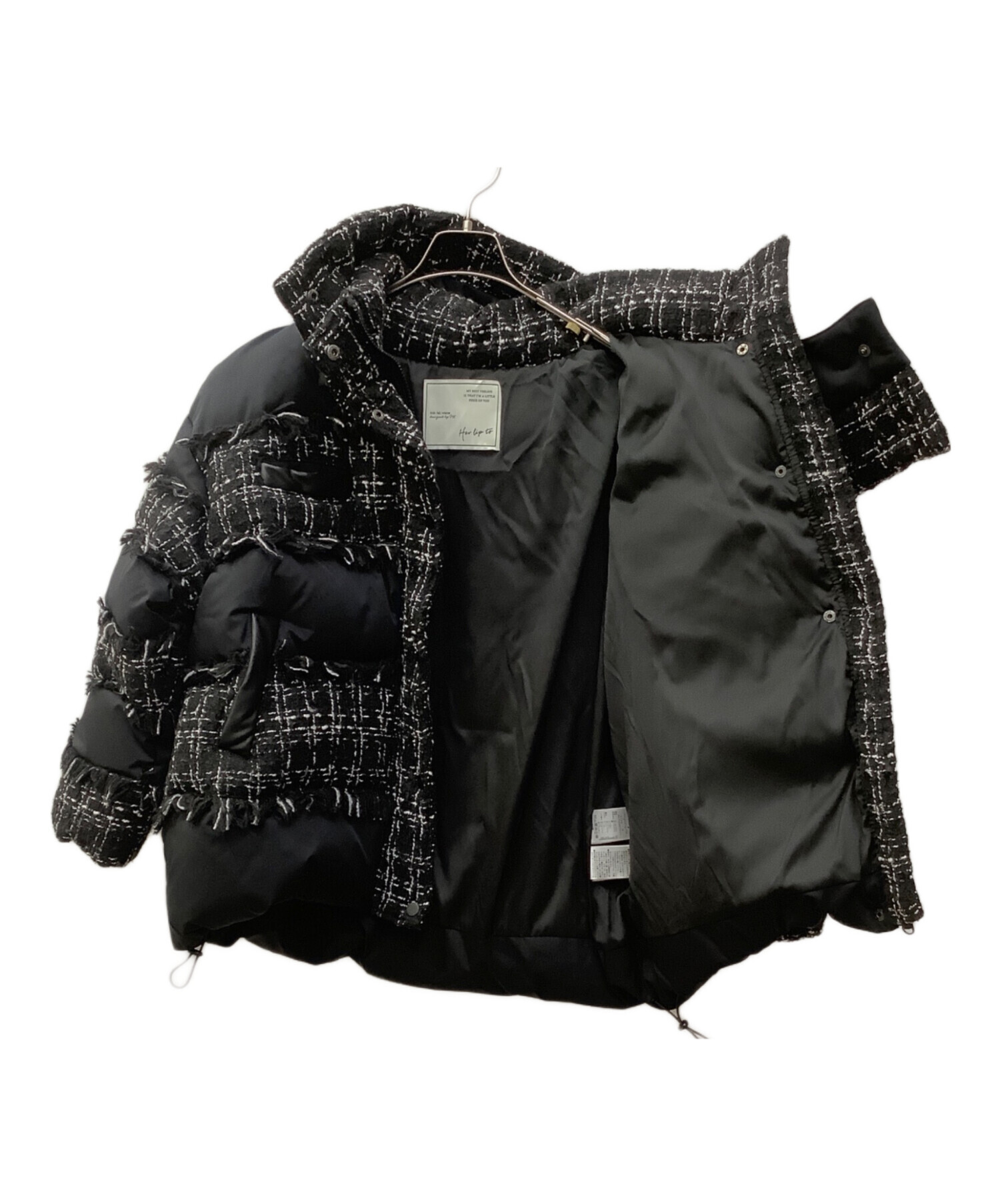 中古・古着通販】Her lip to (ハーリップトゥ) ダウンジャケット Her