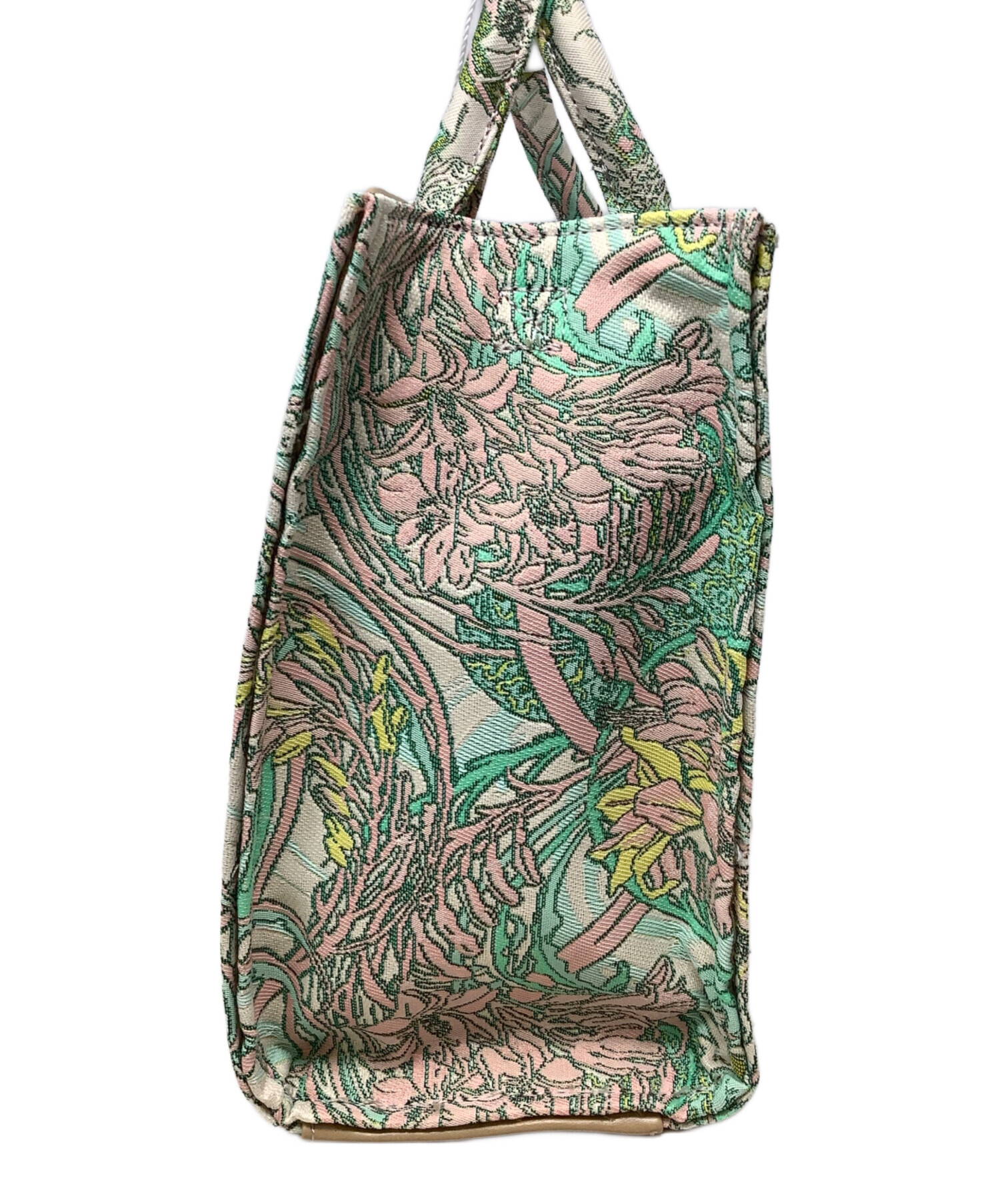 中古・古着通販】Mucha (ミュシャ) ジャガードトートバッグ Mucha