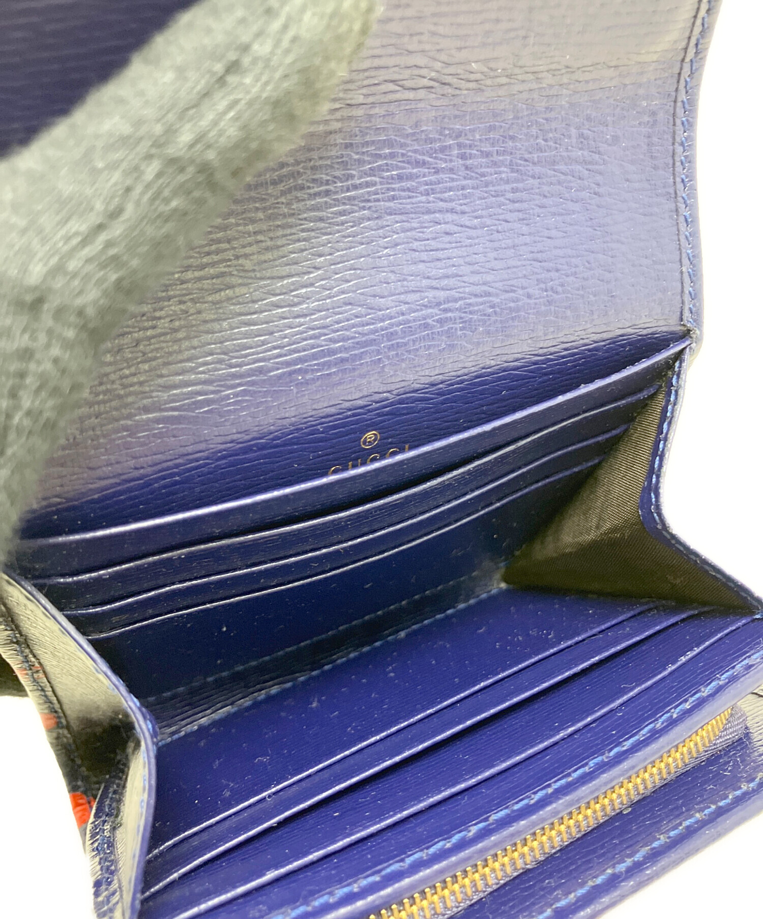 中古・古着通販】GUCCI (グッチ) 2つ折り財布 GUCCI（グッチ） ホース