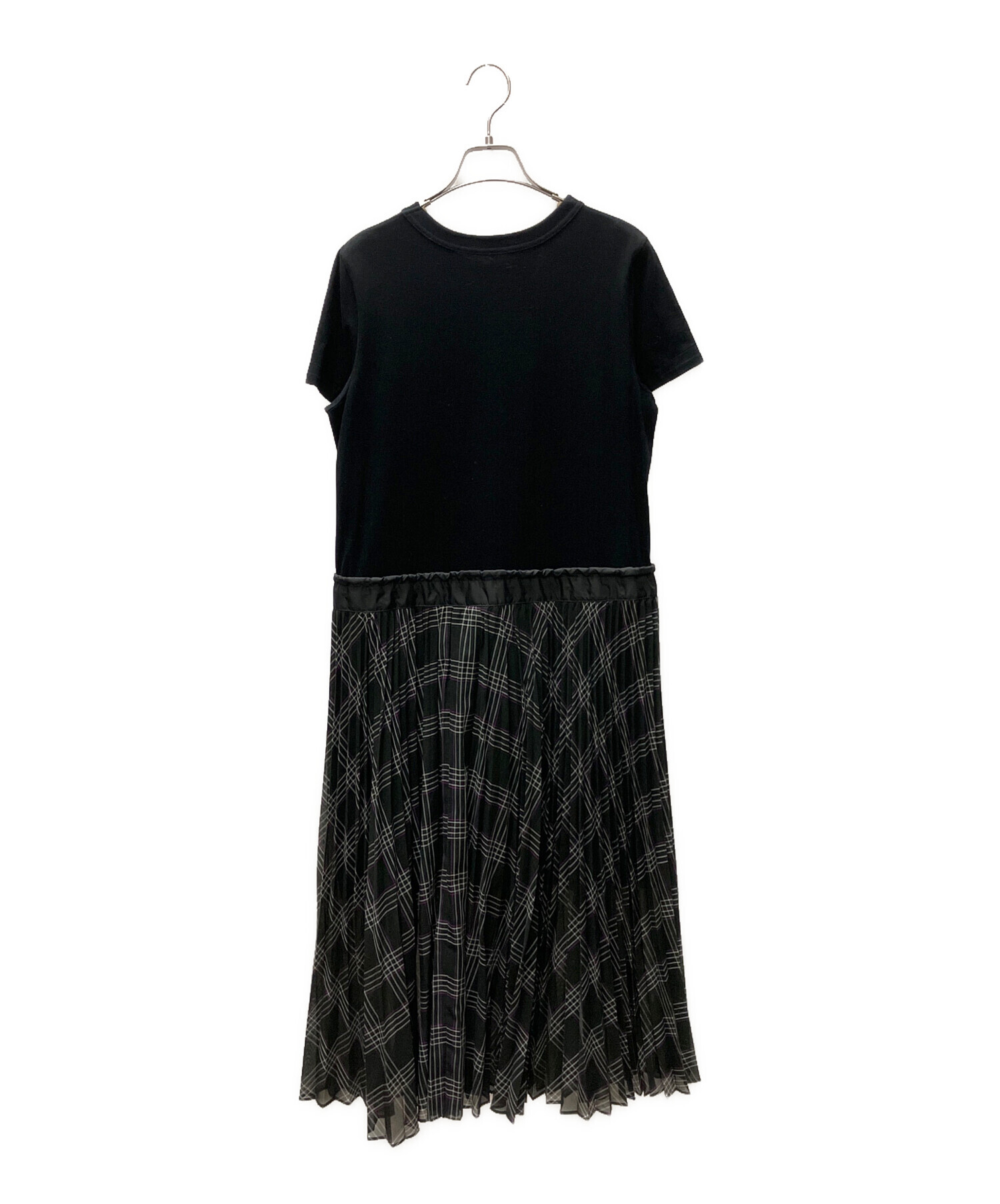 中古・古着通販】sacai (サカイ) 2022 半袖プリーツドッキング