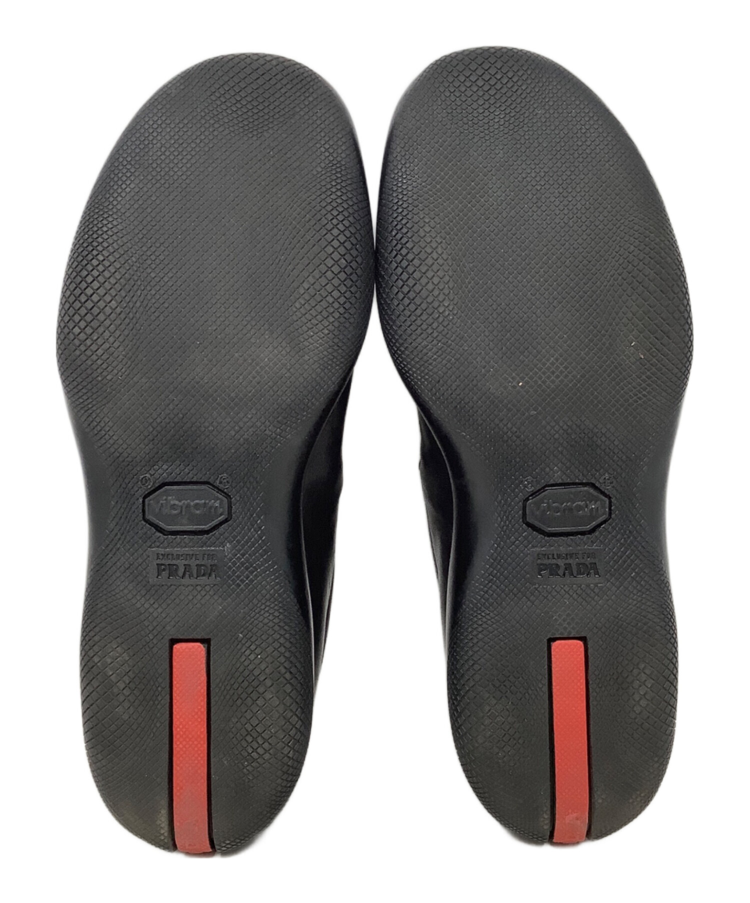 中古・古着通販】PRADA (プラダ) ドローコード付ローファー PRADA