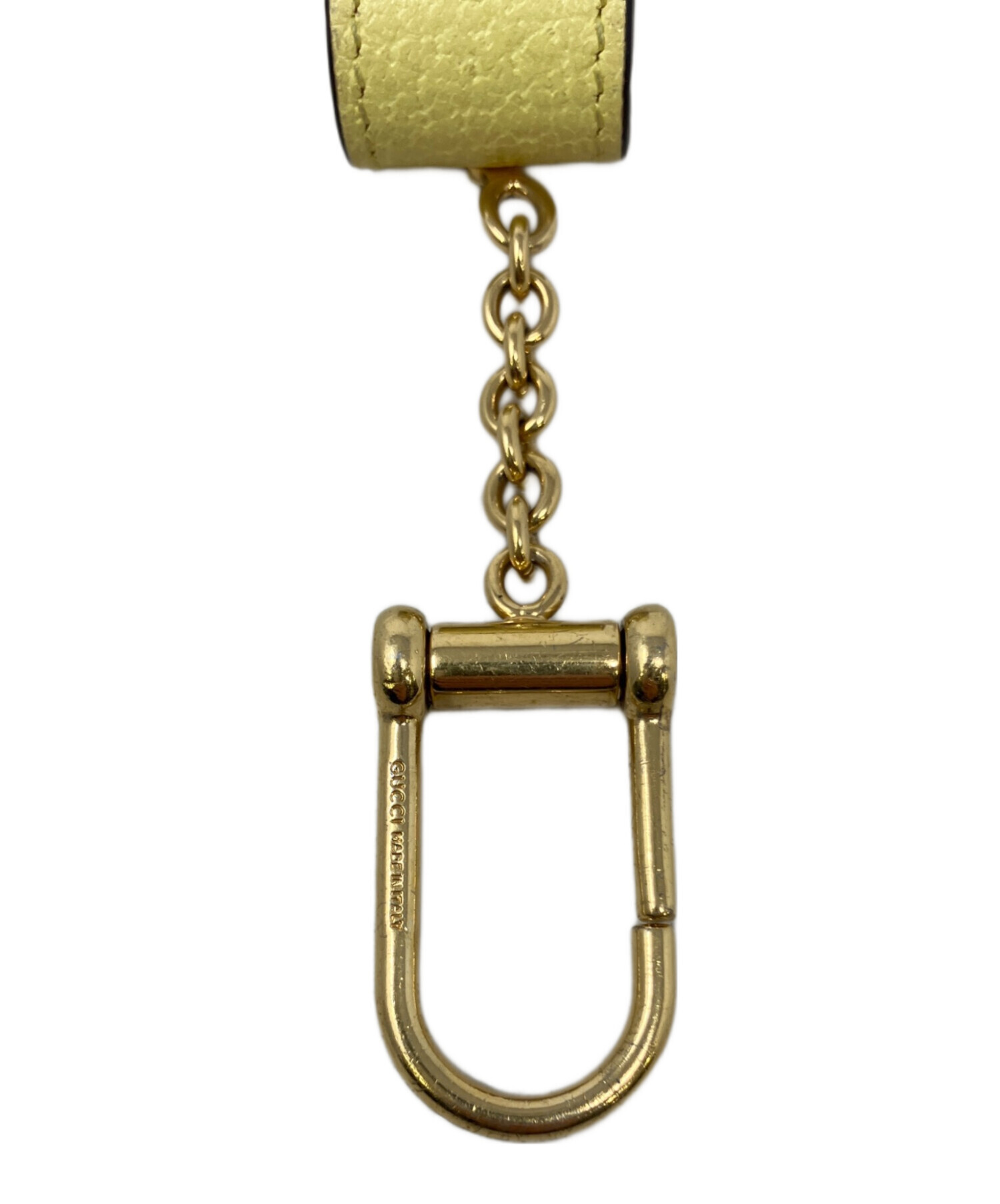 中古・古着通販】GUCCI (グッチ) リップスティックケース イエロー