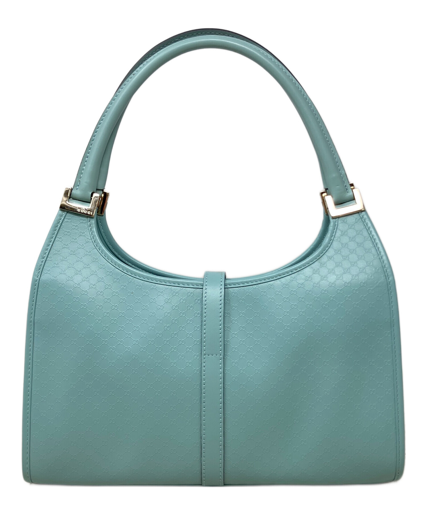 GUCCI　ハンドバッグ　ミントブルー バッグ 中古・古着通販】GUCCI (グッチ) ハンドバッグ GUCCI（グッチ