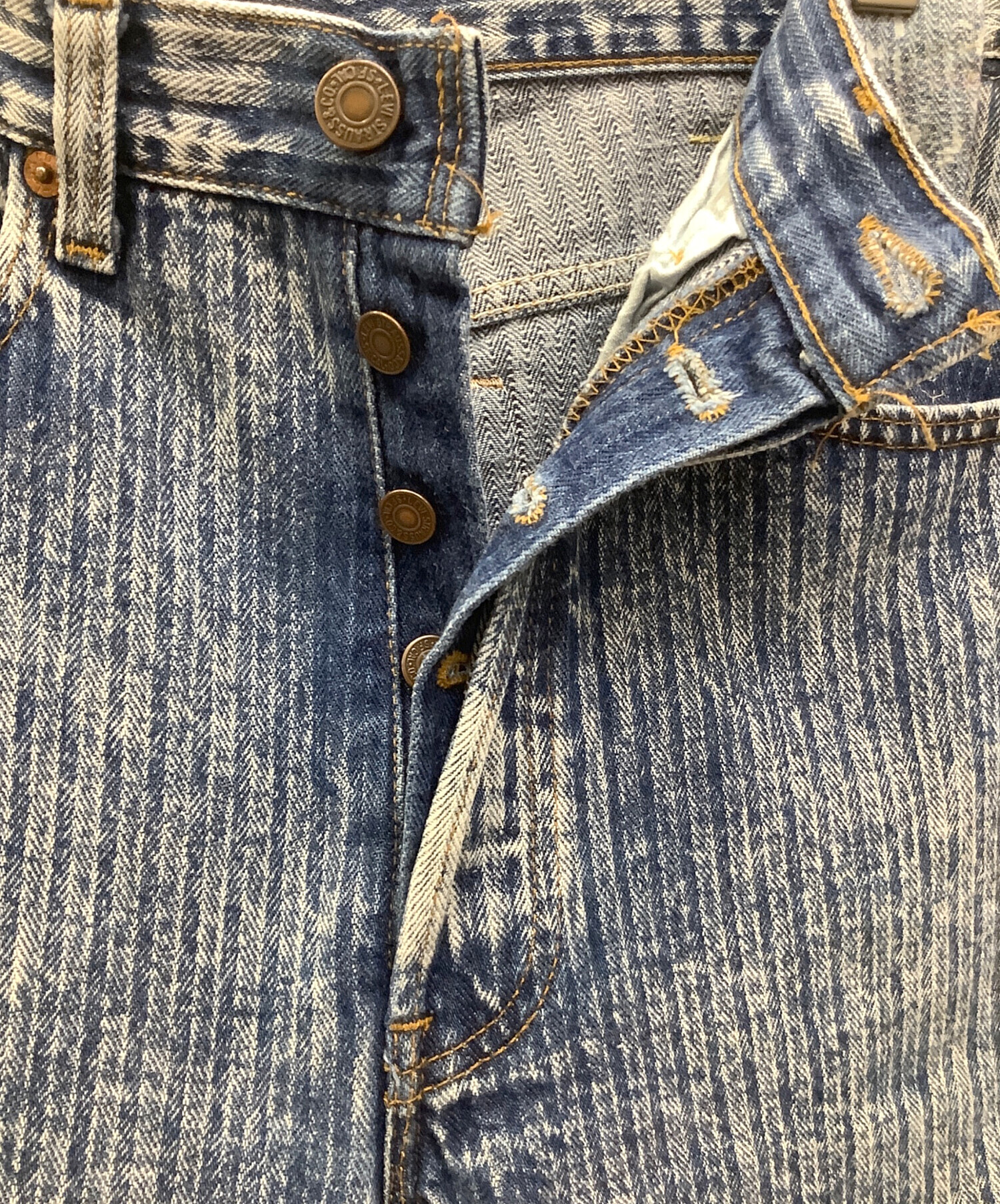中古・古着通販】LEVI'S (リーバイス) ボタンフライデニムパンツ
