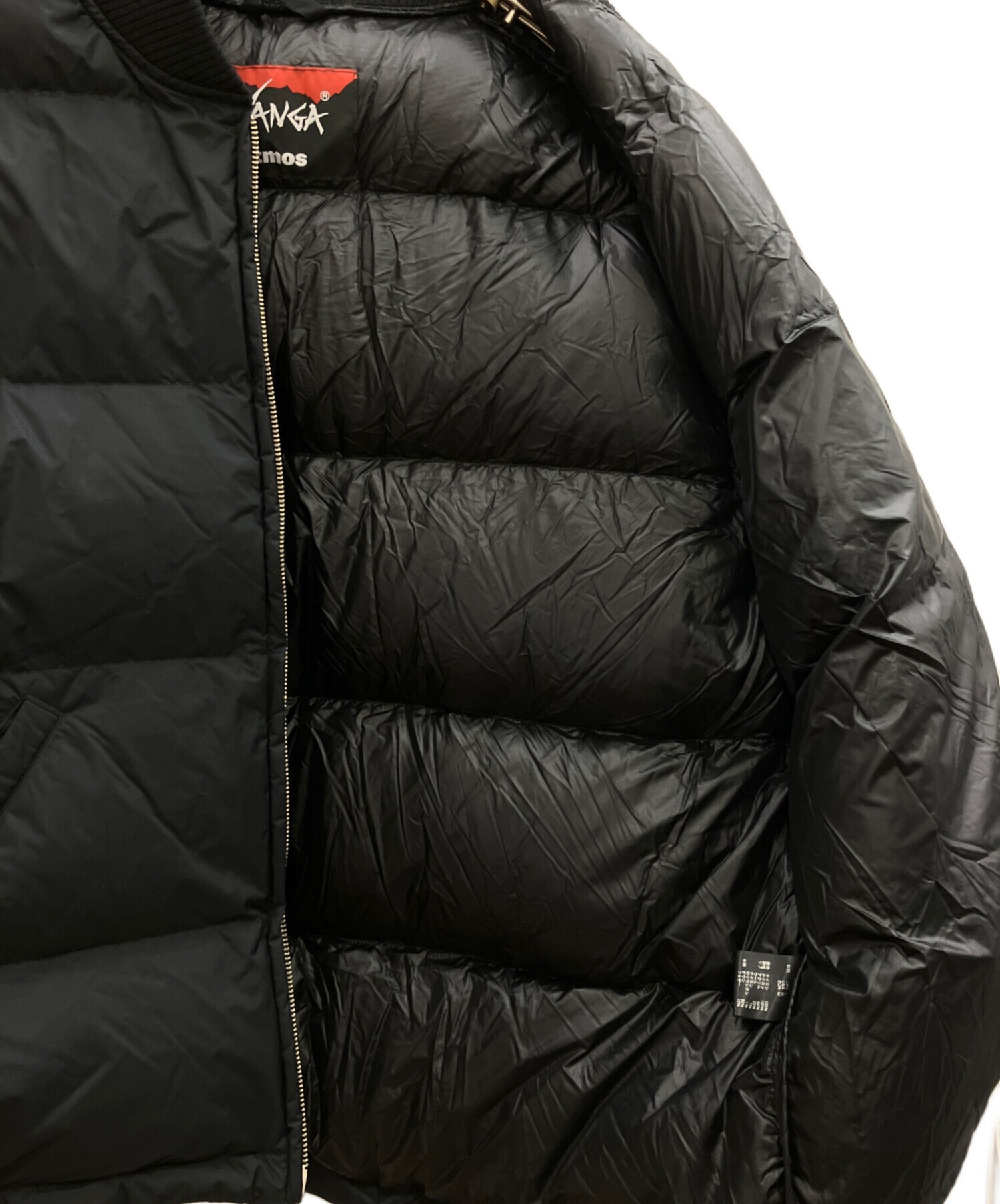 NANGA×atmos ダウンジャケット M ブラック　黒 NANGA × atmos AURORA-TEX DOWN JACKET BLACK（ナンガ × アトモス