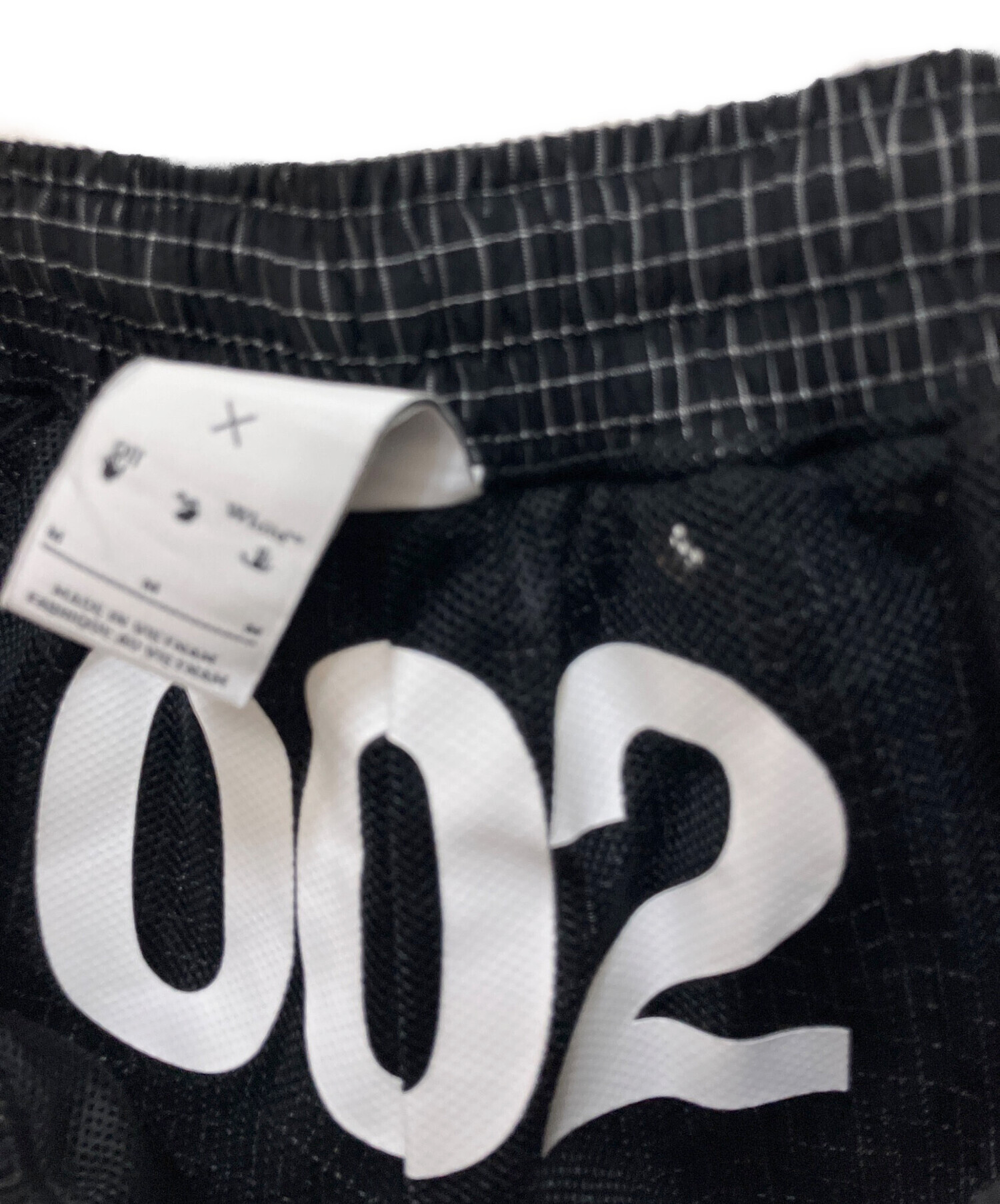 新品 NIKE OFF-WHITE SHORT BLACK ハーフパンツ タグ 中古・古着通販】NIKE (ナイキ) OFFWHITE (オフホワイト) AS M NRG OFF