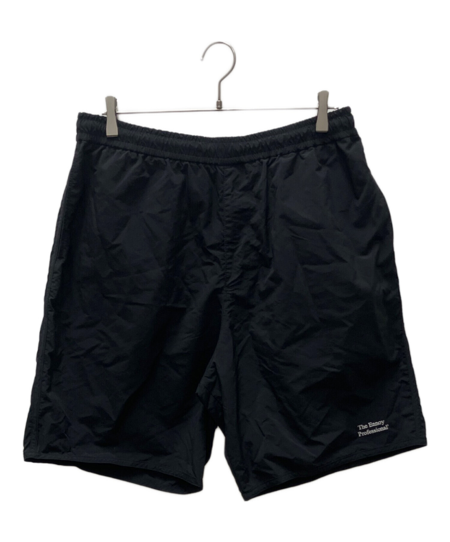 中古・古着通販】ENNOY (エンノイ) Nylon Easy Shorts ブラック サイズ