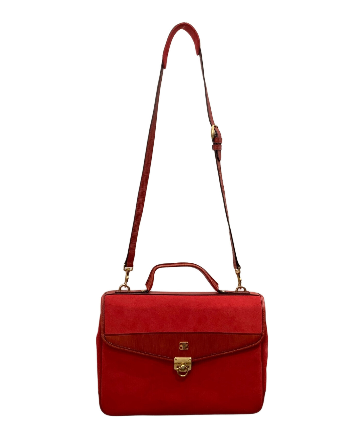 中古・古着通販】BALENCIAGA (バレンシアガ) BBロゴメッセンジャー