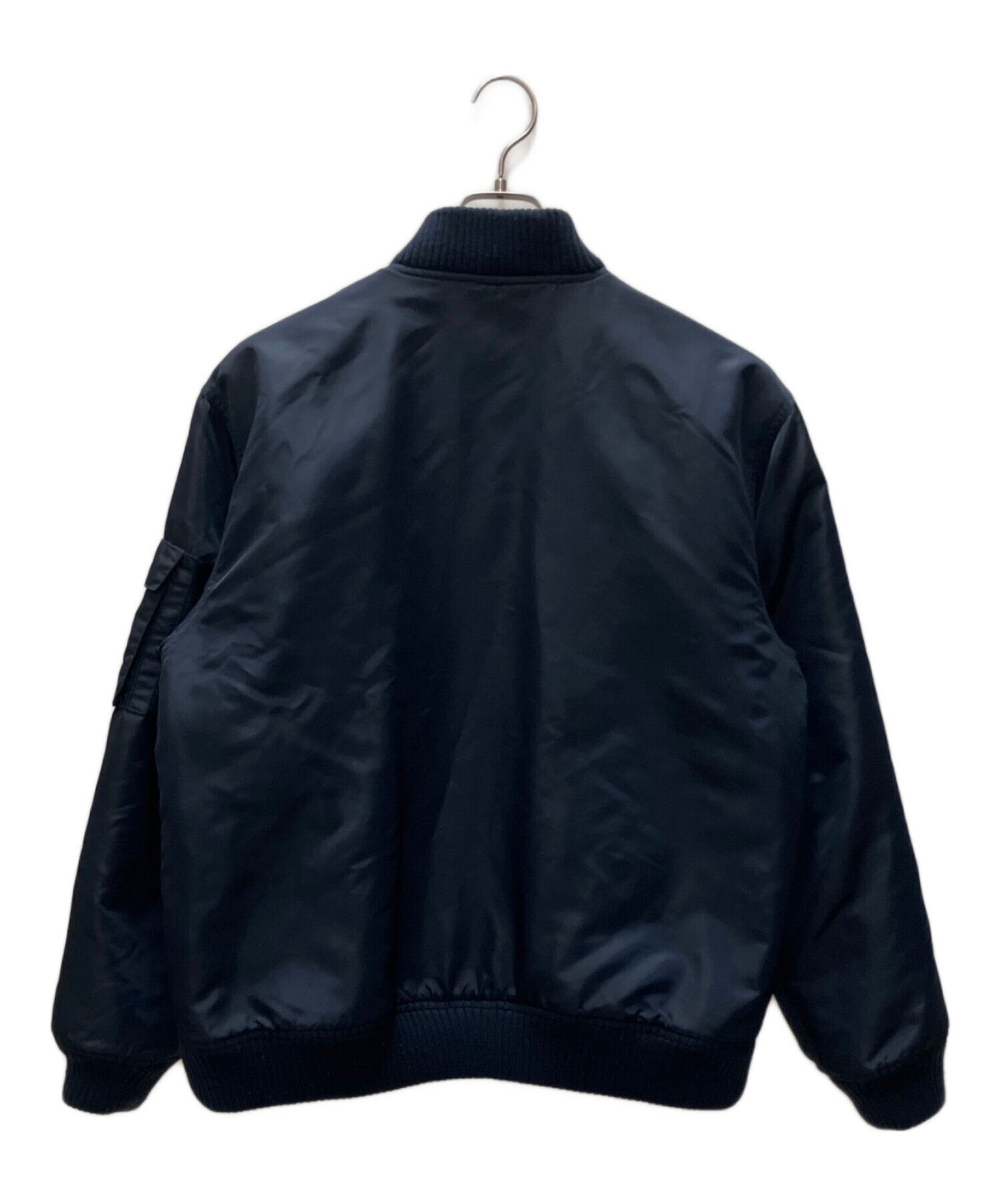 中古・古着通販】stussy (ステューシー) フライトジャケット ネイビー