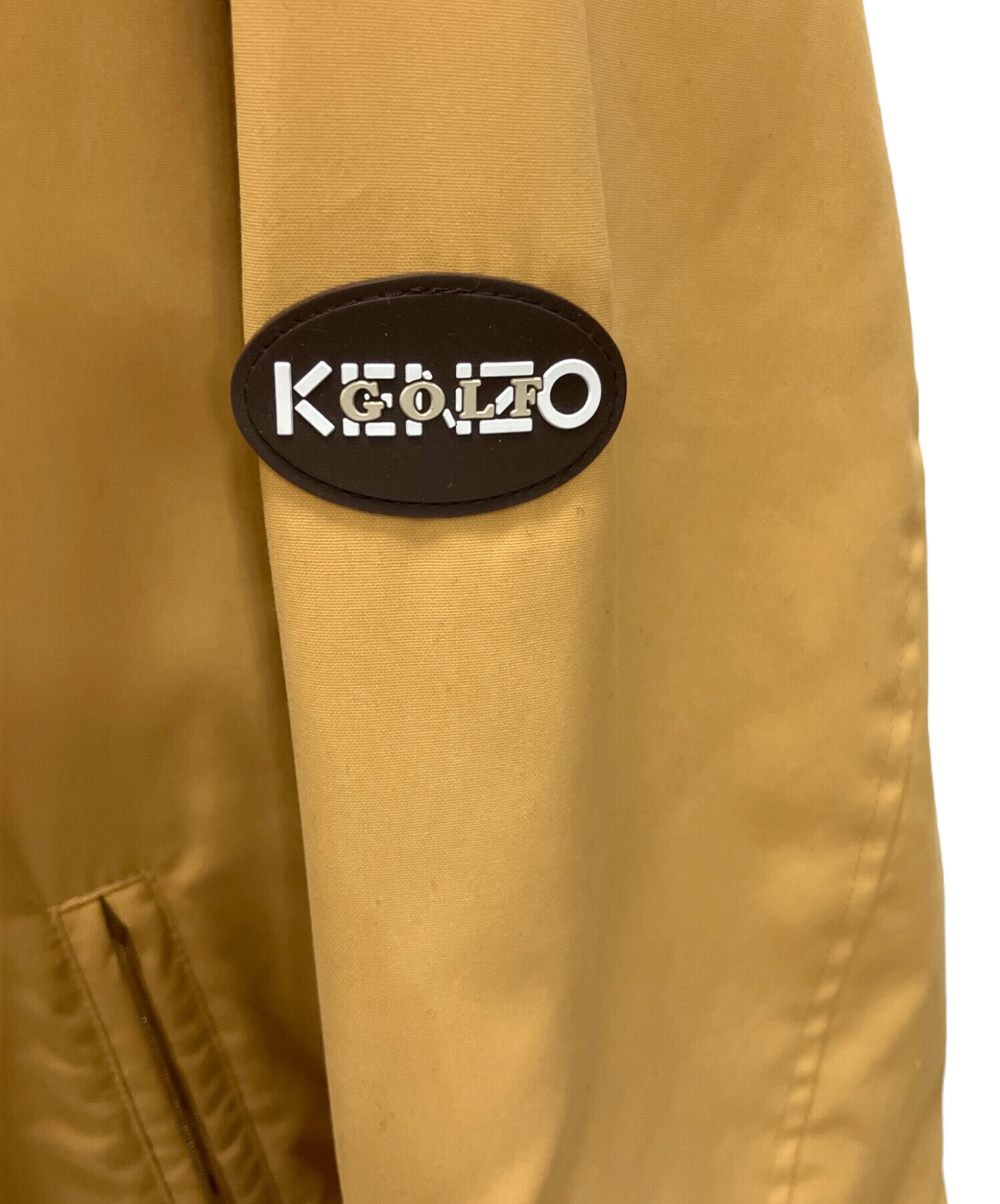 中古・古着通販】KENZO (ケンゾー) 90s 中綿ブルゾン イエロー サイズ
