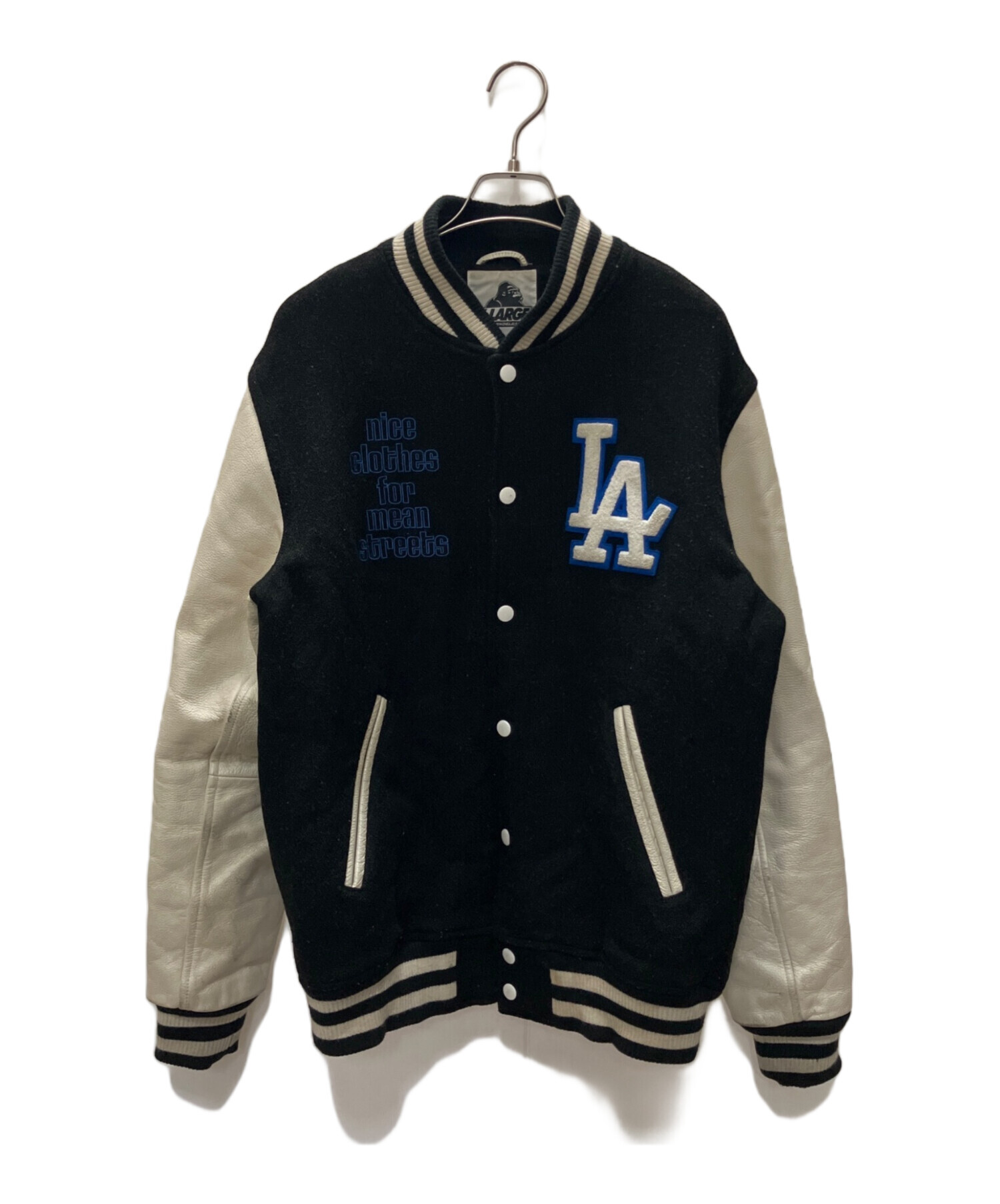 中古・古着通販】X-LARGE (エクストララージ) スタジャン ブラック