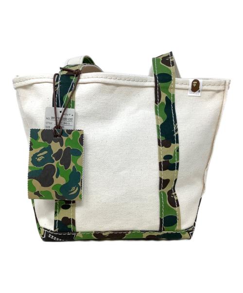 24SS セントマイケル アベイシングエイプ トートバッグ S BAPE 中古・古着通販】トートバッグ SAINT MICHAEL（セントマイケル） A