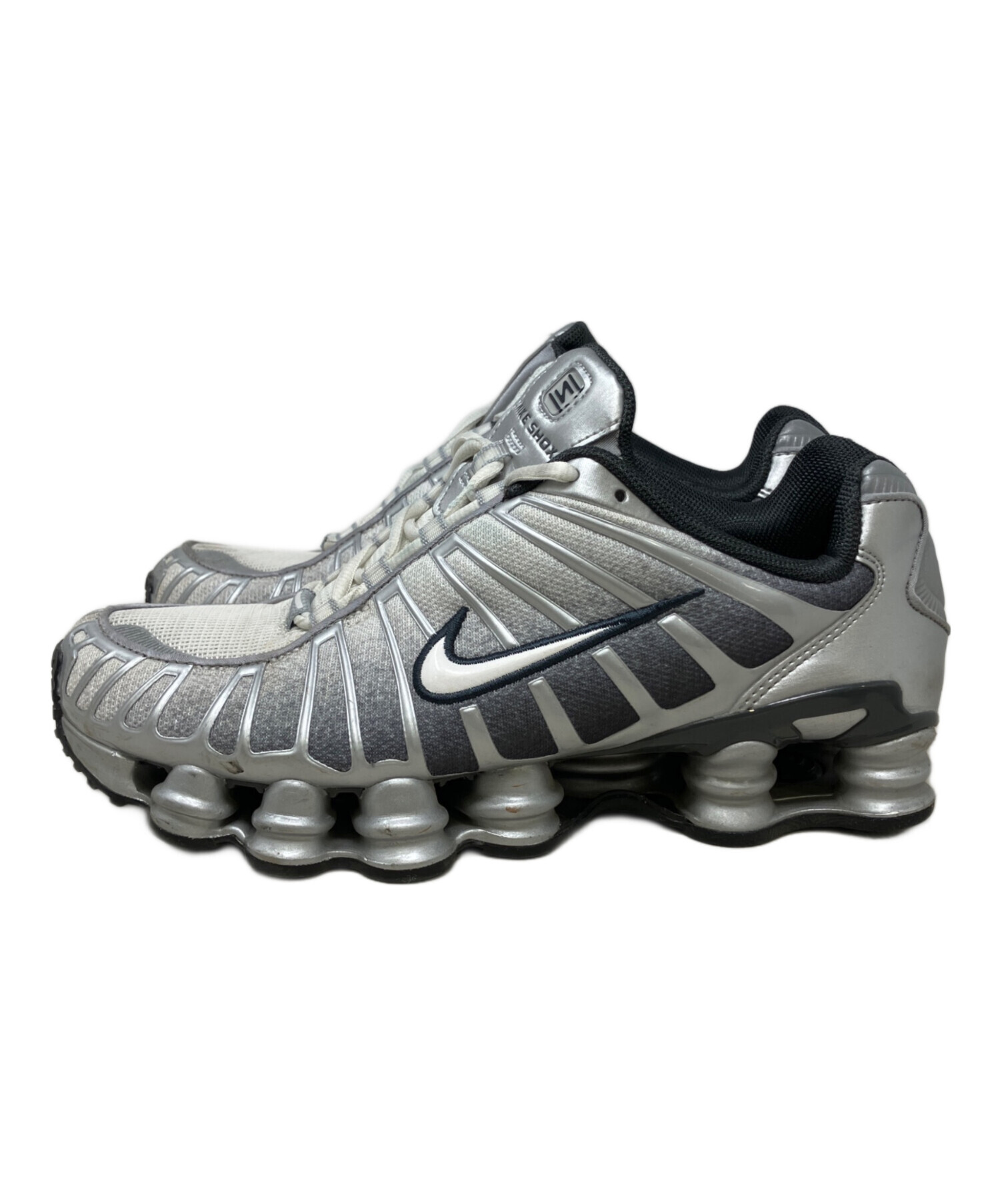 中古・古着通販】NIKE (ナイキ) SHOX TL PRINT METALLIC SILVER 中古・古着通販】NIKE (ナイキ) SHOX TL PRINT METALLIC SILVER