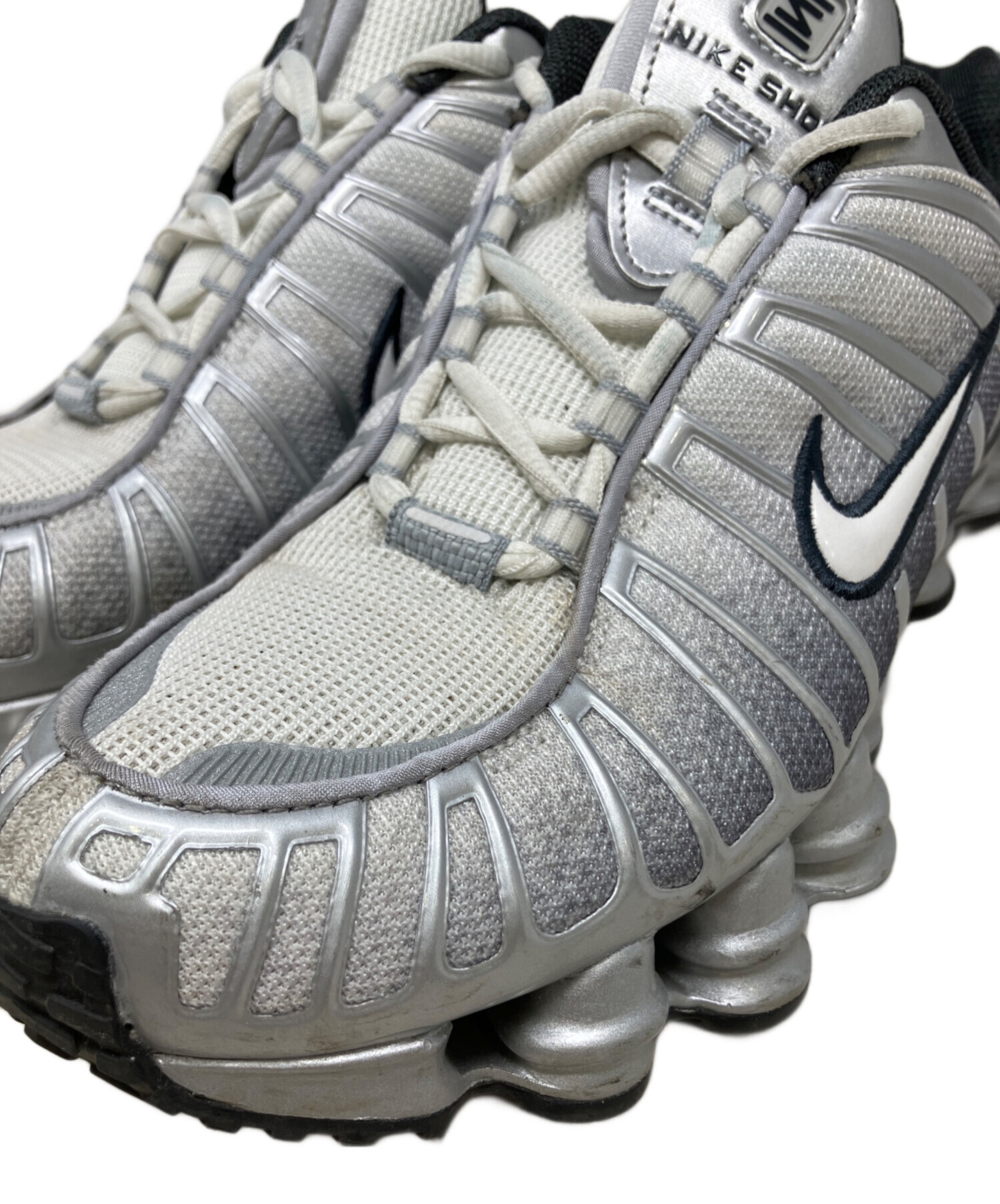 中古・古着通販】NIKE (ナイキ) SHOX TL PRINT METALLIC SILVER/SUMMIT
