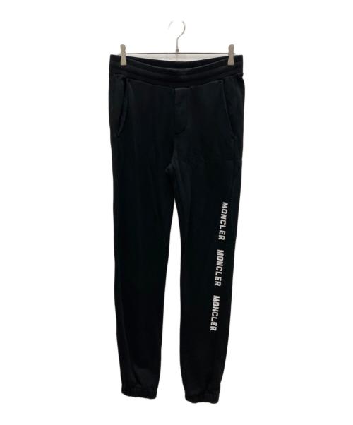 モンクレール 21年 PANTALONE スウェット ナイロン切替 スウェット パンツ ボトムス ブラック XS【中古】 MONCLER - モンクレール 21年 PANTALONE スウェット ナイロン切替