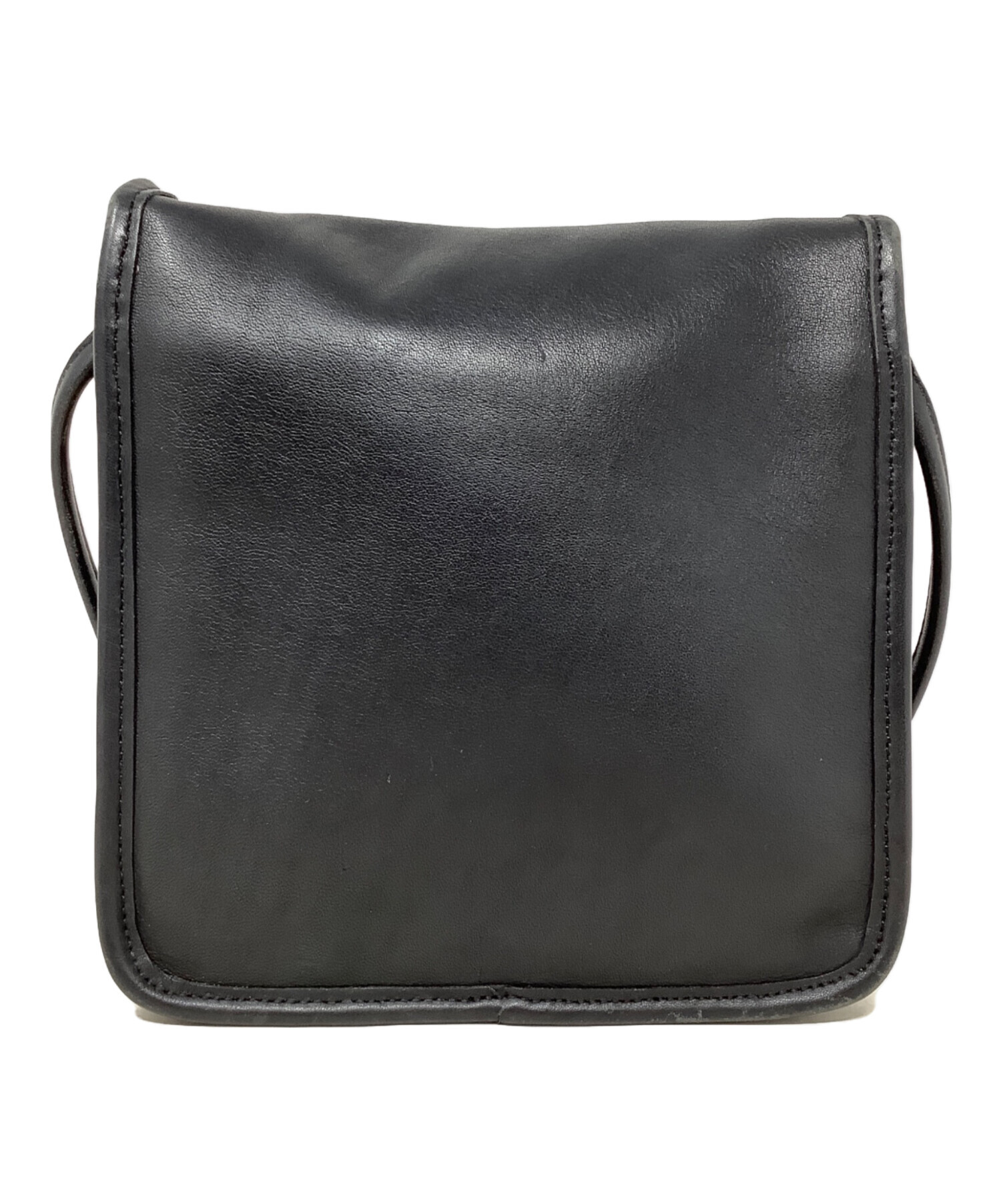 中古・古着通販】COACH (コーチ) ターンロック レザーショルダーバッグ