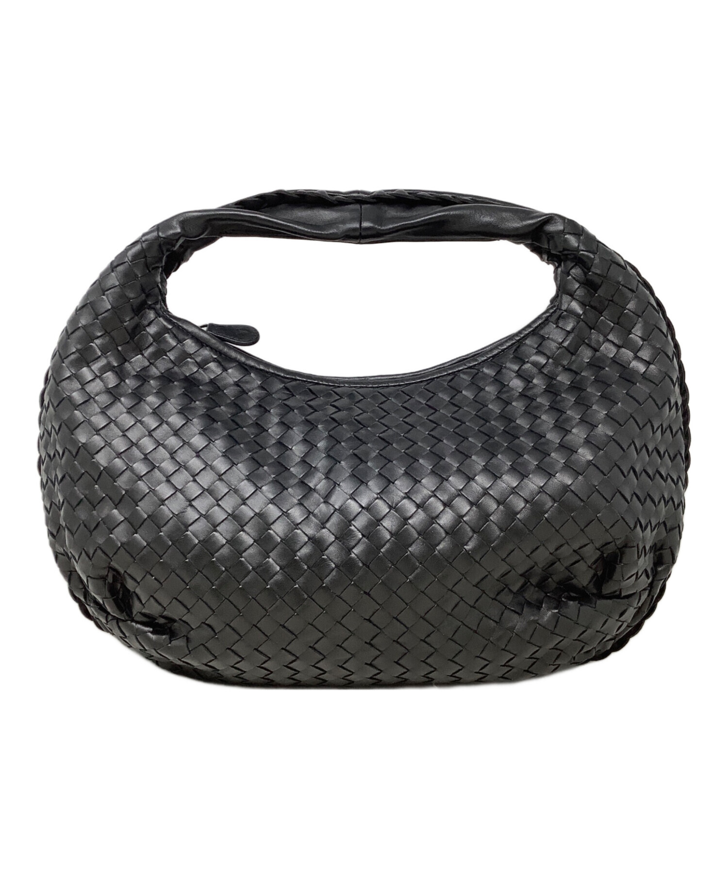 ボッテガヴェネタ ハンドバッグ イントレチャート 本革 中古・古着通販】BOTTEGA VENETA (ボッテガベネタ) ハンドバッグ