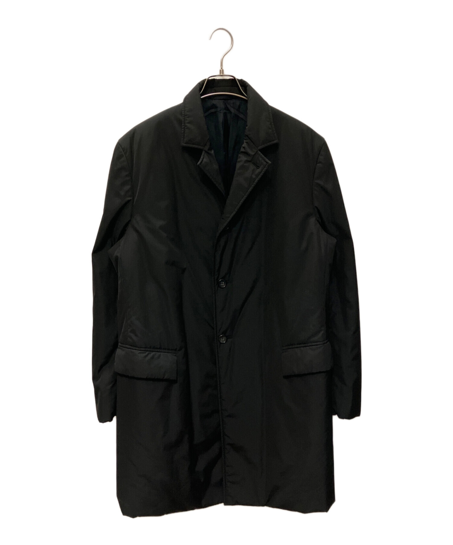 新品 JIL SANDER ブラックコート サイズ50 中古・古着通販】JIL SANDER (ジルサンダー) コート ブラック サイズ