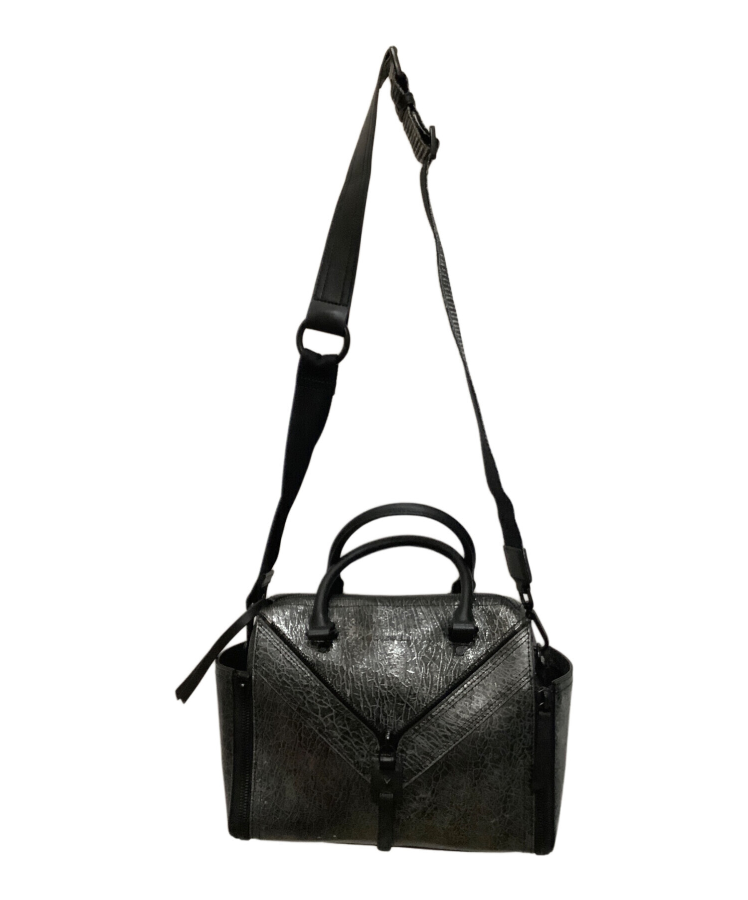 中古・古着通販】DIESEL (ディーゼル) ショルダーバッグ ブラック 