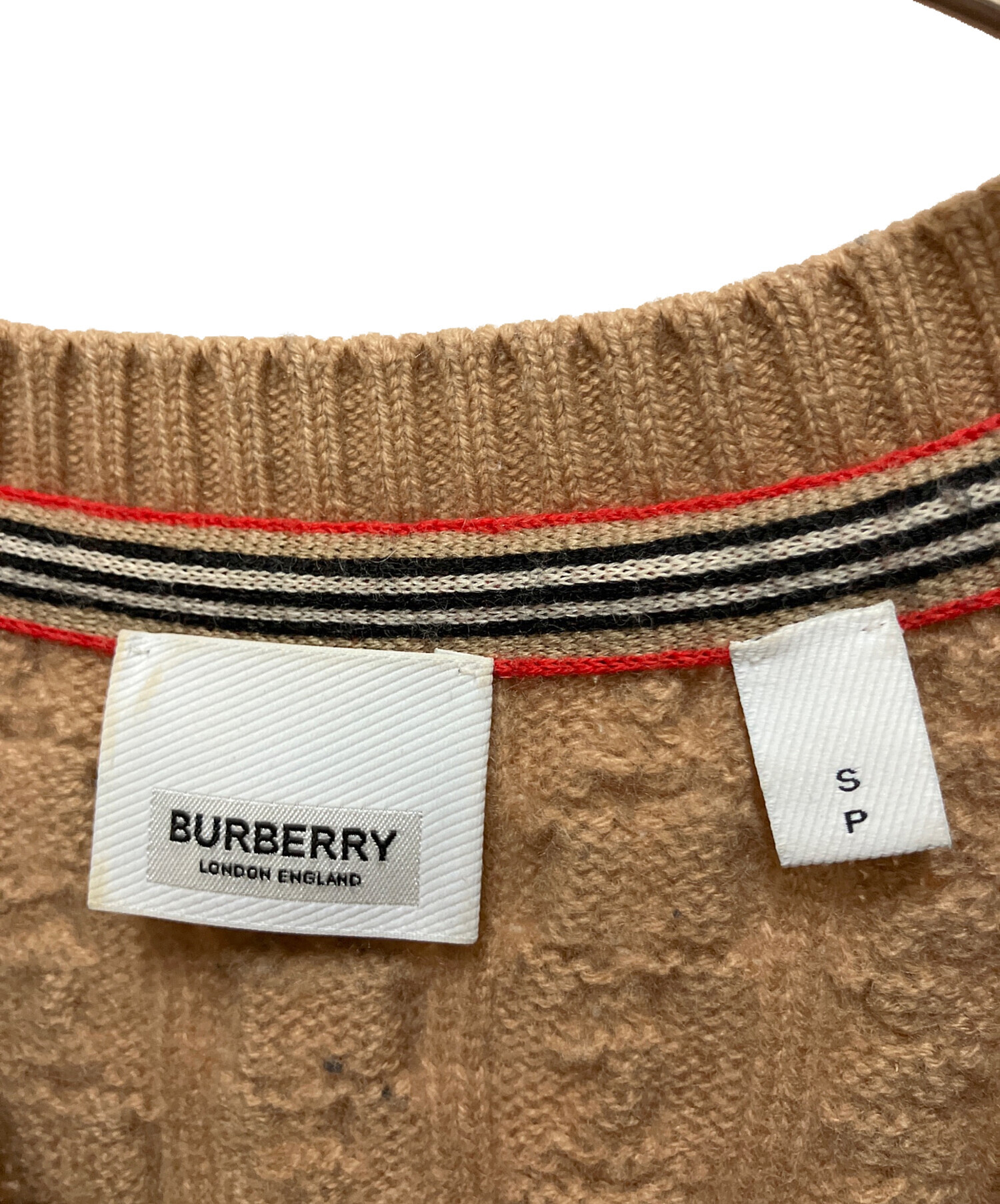 中古・古着通販】BURBERRY LONDON (バーバリーロンドン) カシミヤ混