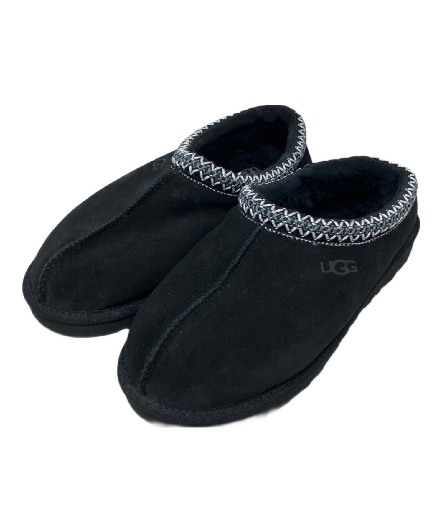 中古・古着通販】UGG (アグ) Tasman スリッパ ブラック サイズ:26cm 