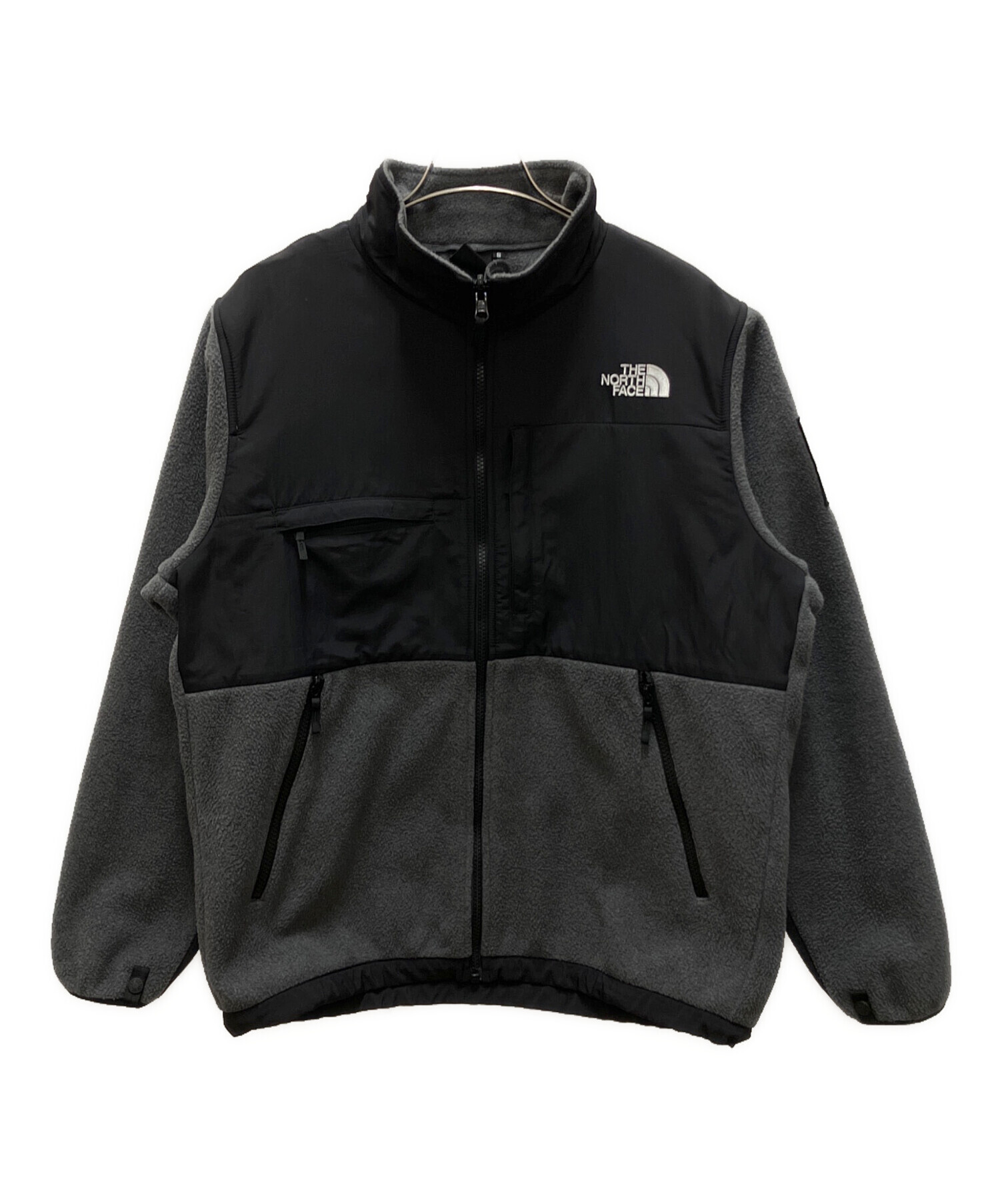 【希少】THE NORTH FACEブラック✖️グレー　フリースジャケット 中古・古着通販】THE NORTH FACE (ザ ノース フェイス) フリース