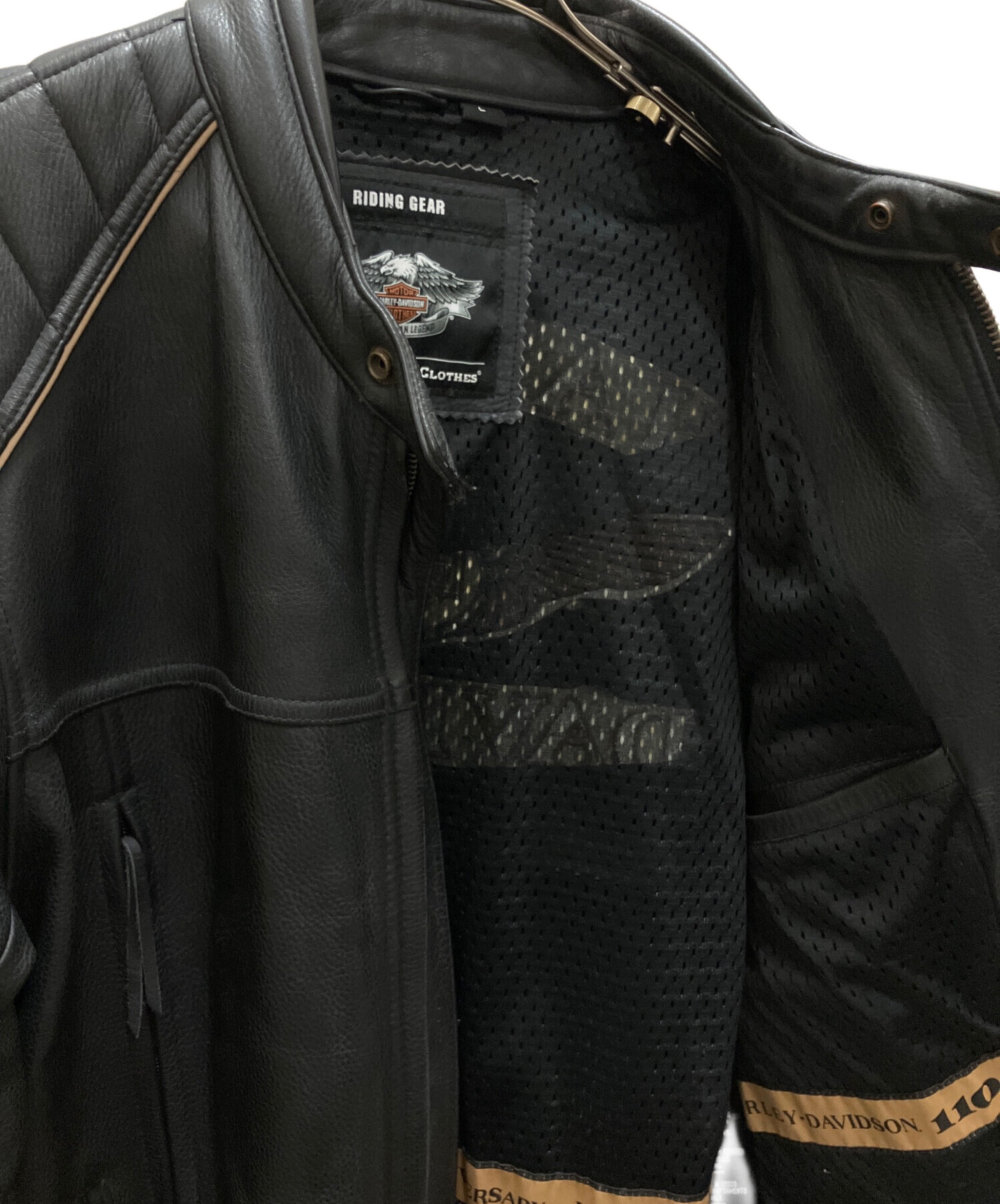 中古・古着通販】HARLEY-DAVIDSON (ハーレーダビッドソン) レザー