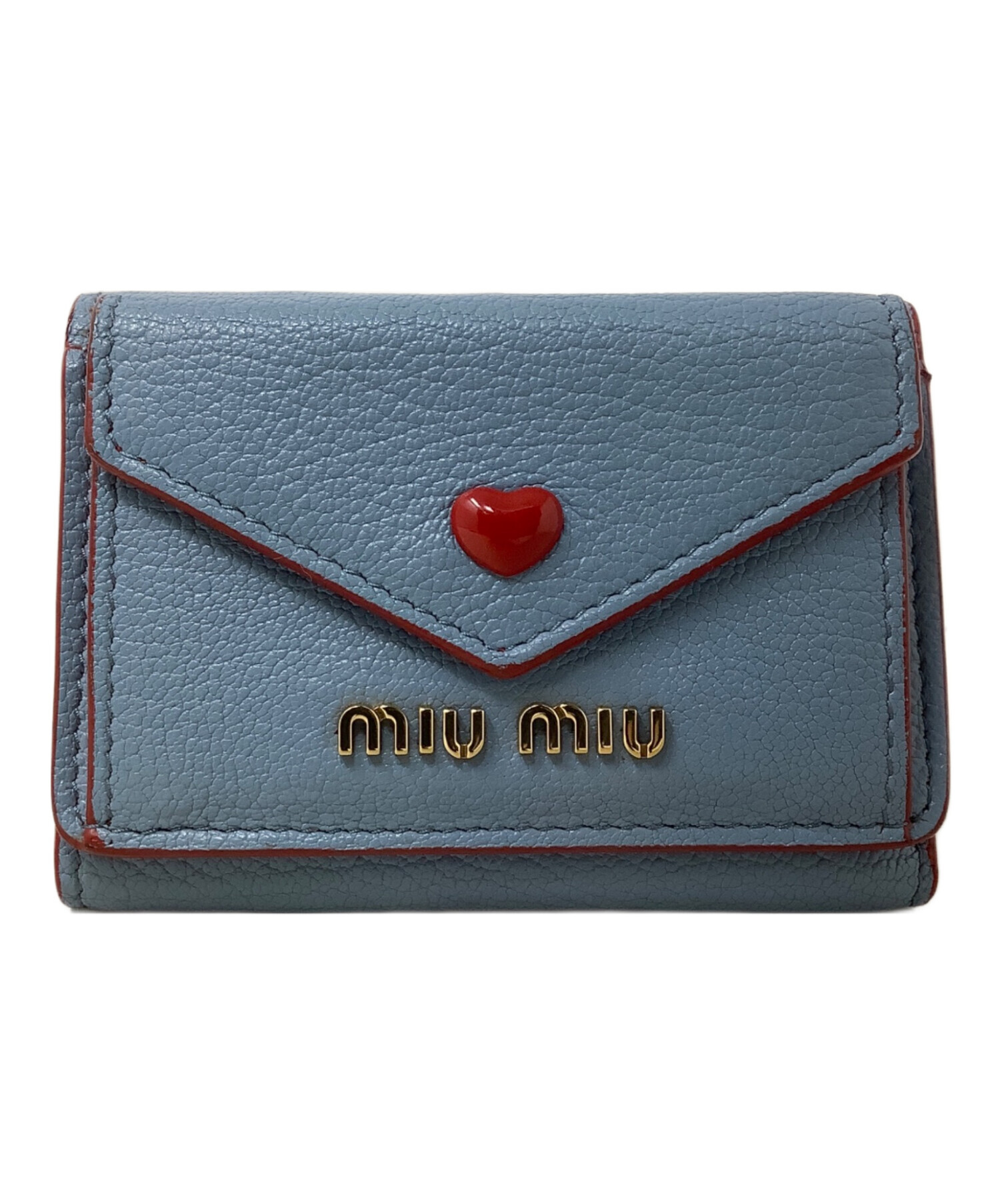 中古・古着通販】MIU MIU (ミュウミュウ) 3つ折り財布 MIUMIU（ミュウ