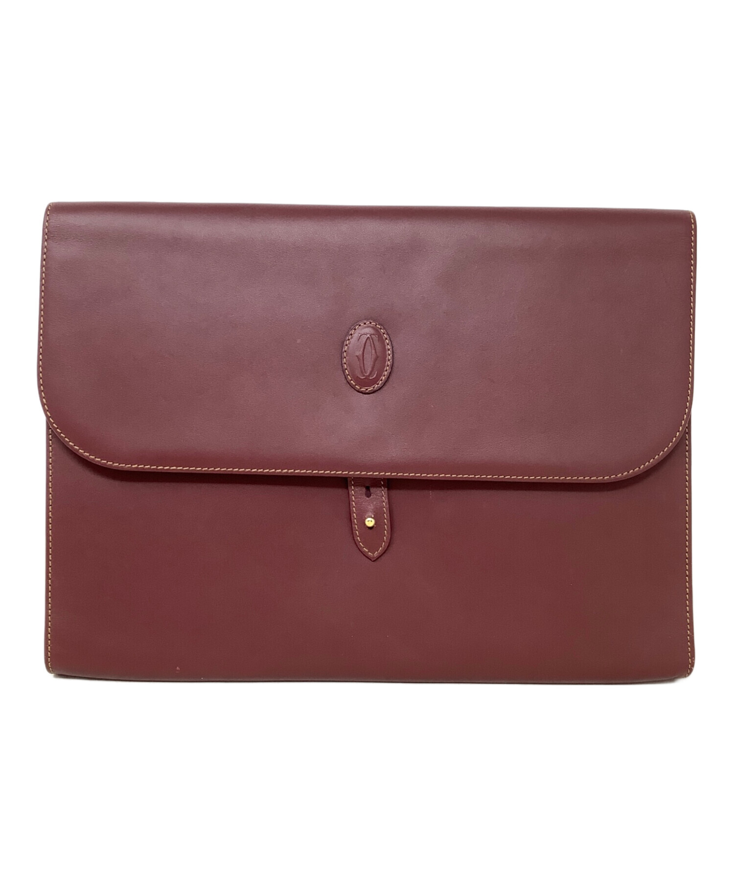 Cartier カルティエ マストクラッチバッグA-10840 中古・古着通販】must de cartier (マストドゥカルティエ) クラッチ