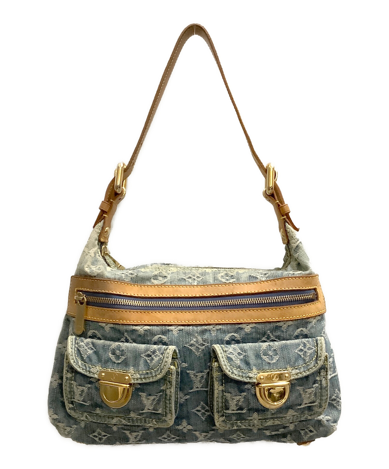 ルイヴィトンショルダーバッグ 中古・古着通販】LOUIS VUITTON (ルイ ヴィトン) ショルダーバッグ