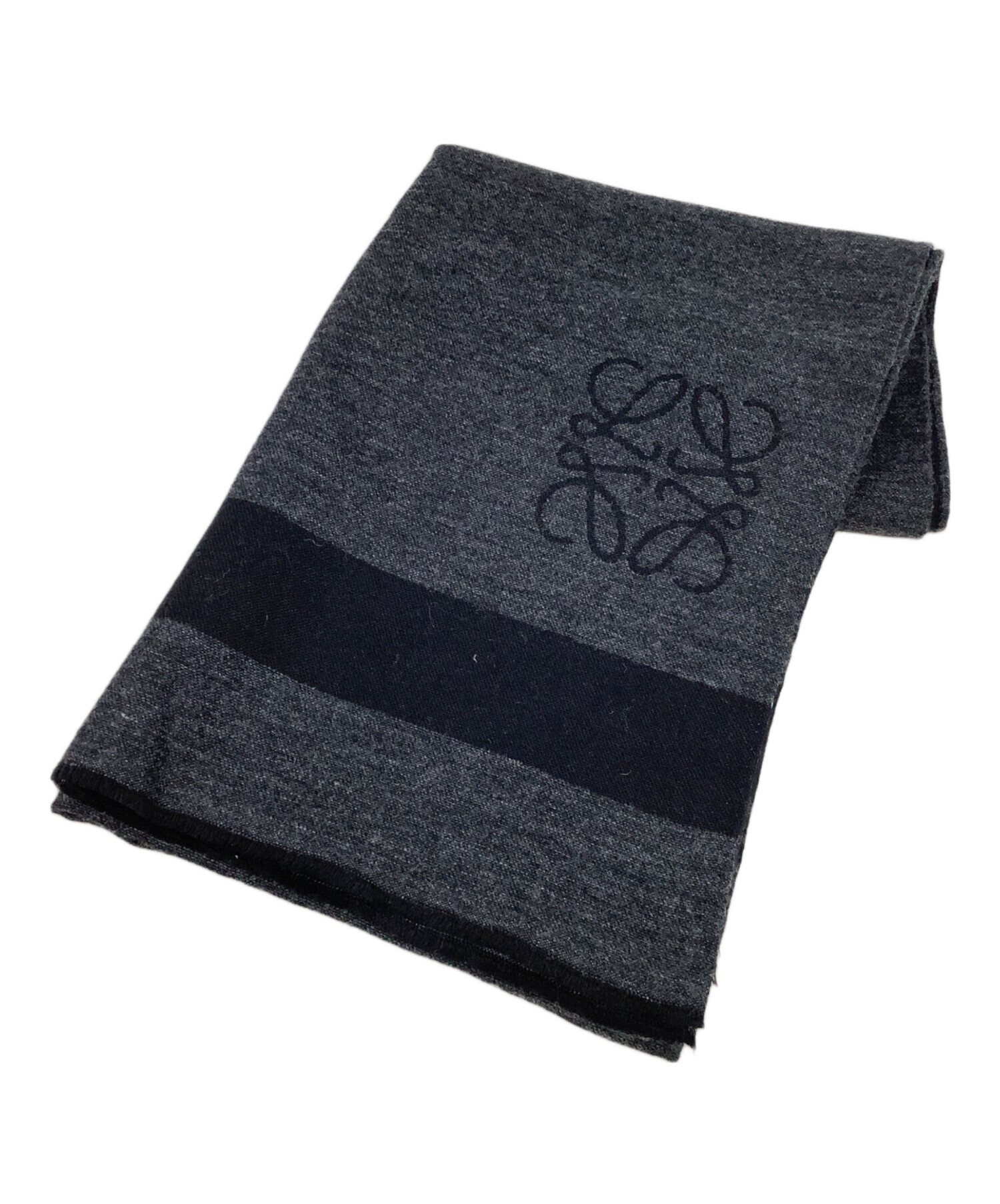 LOEWE ロエベ マフラー - 黒 【古着】【中古】 中古・古着通販】LOEWE (ロエベ) マフラー LOEWE（ロエベ） A-28003861